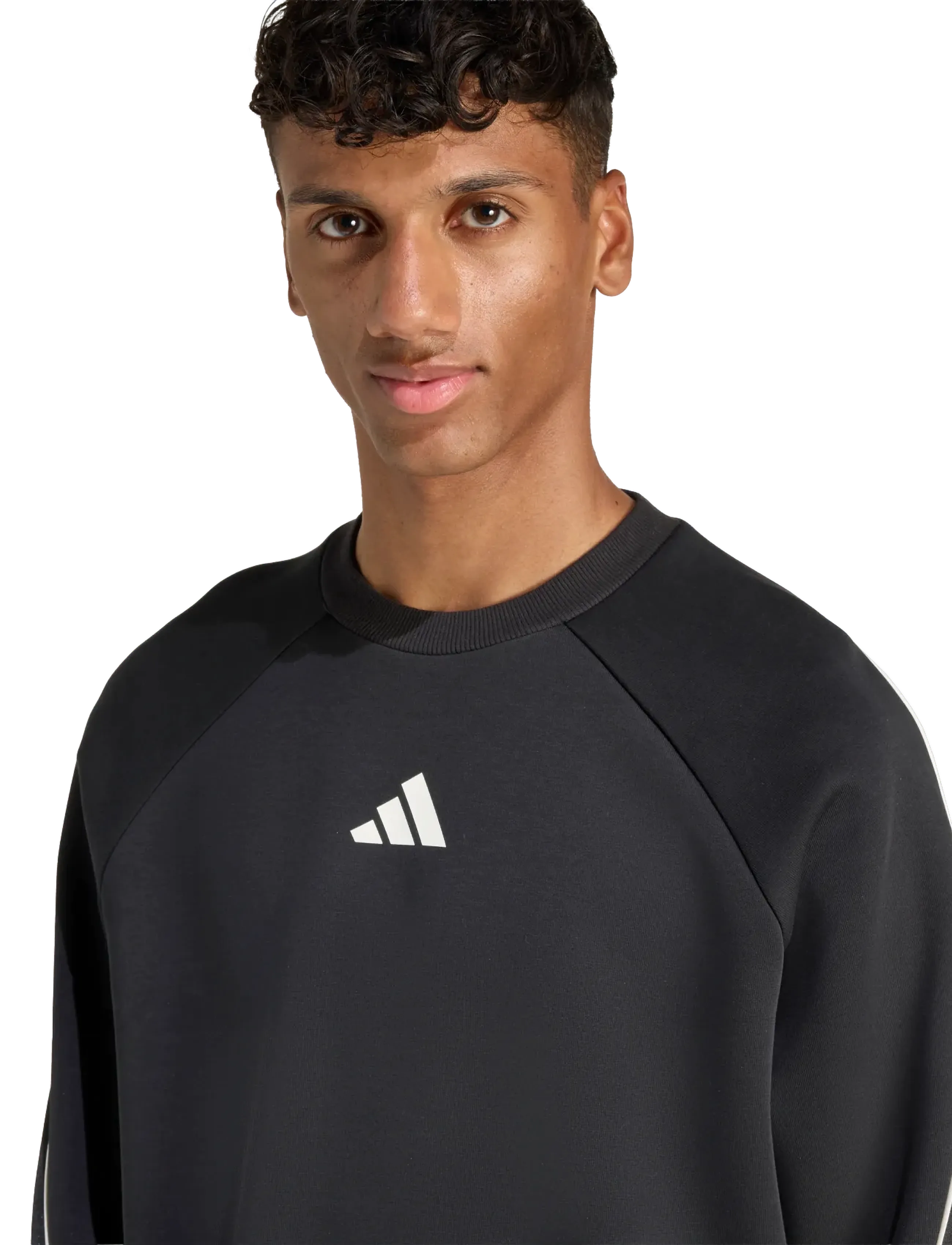 adidas Sportswear - M STADIUM CRW - oberteile - black/owhite - 3