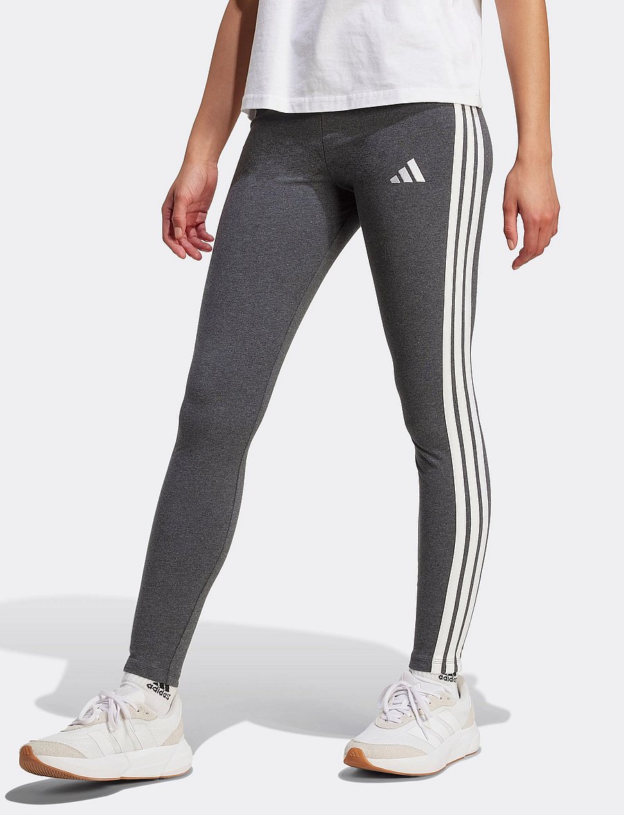 adidas Sportswear - W 3S SJ LEG - fuld længde - dgreyh/white - 0