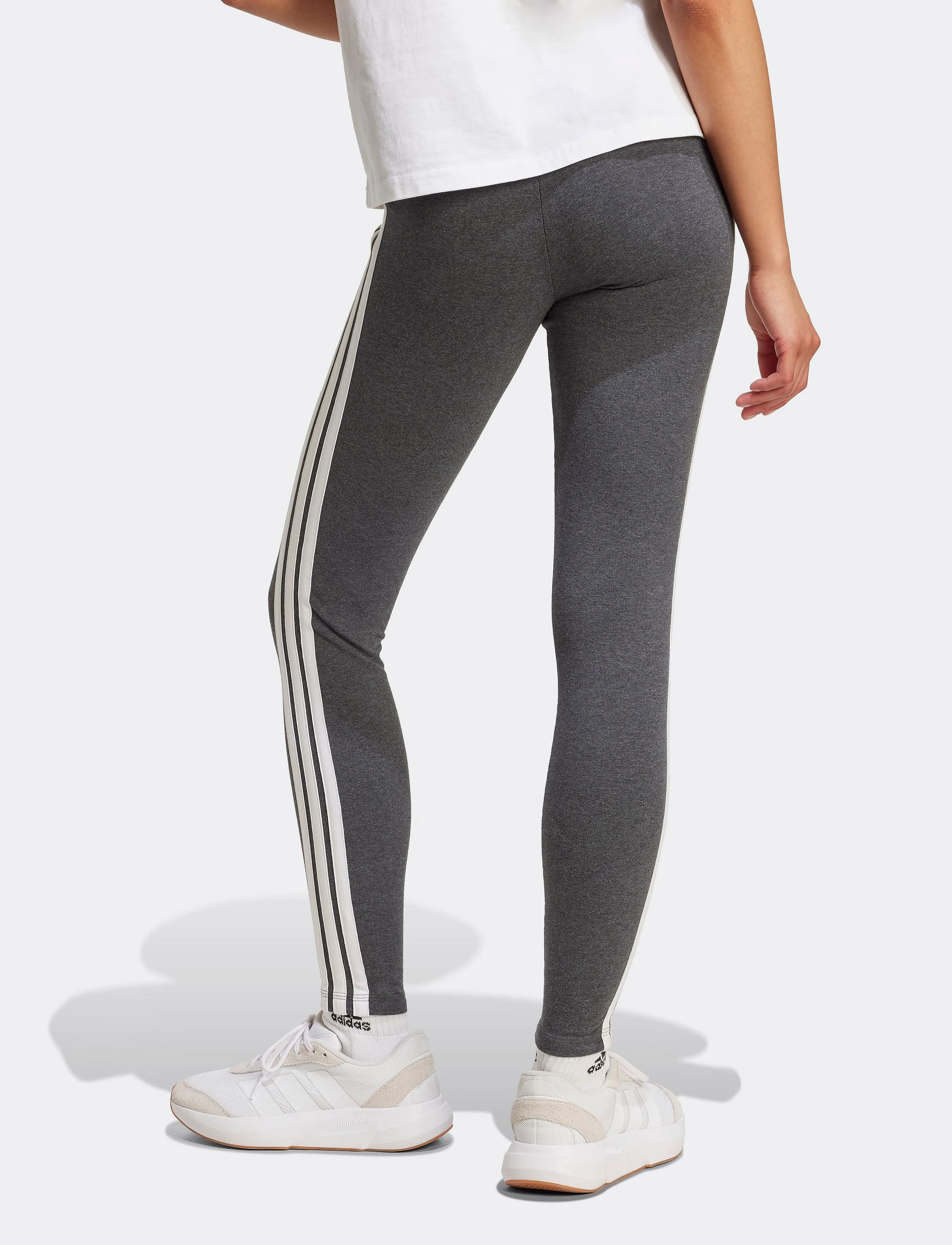 adidas Sportswear - W 3S SJ LEG - fuld længde - dgreyh/white - 3