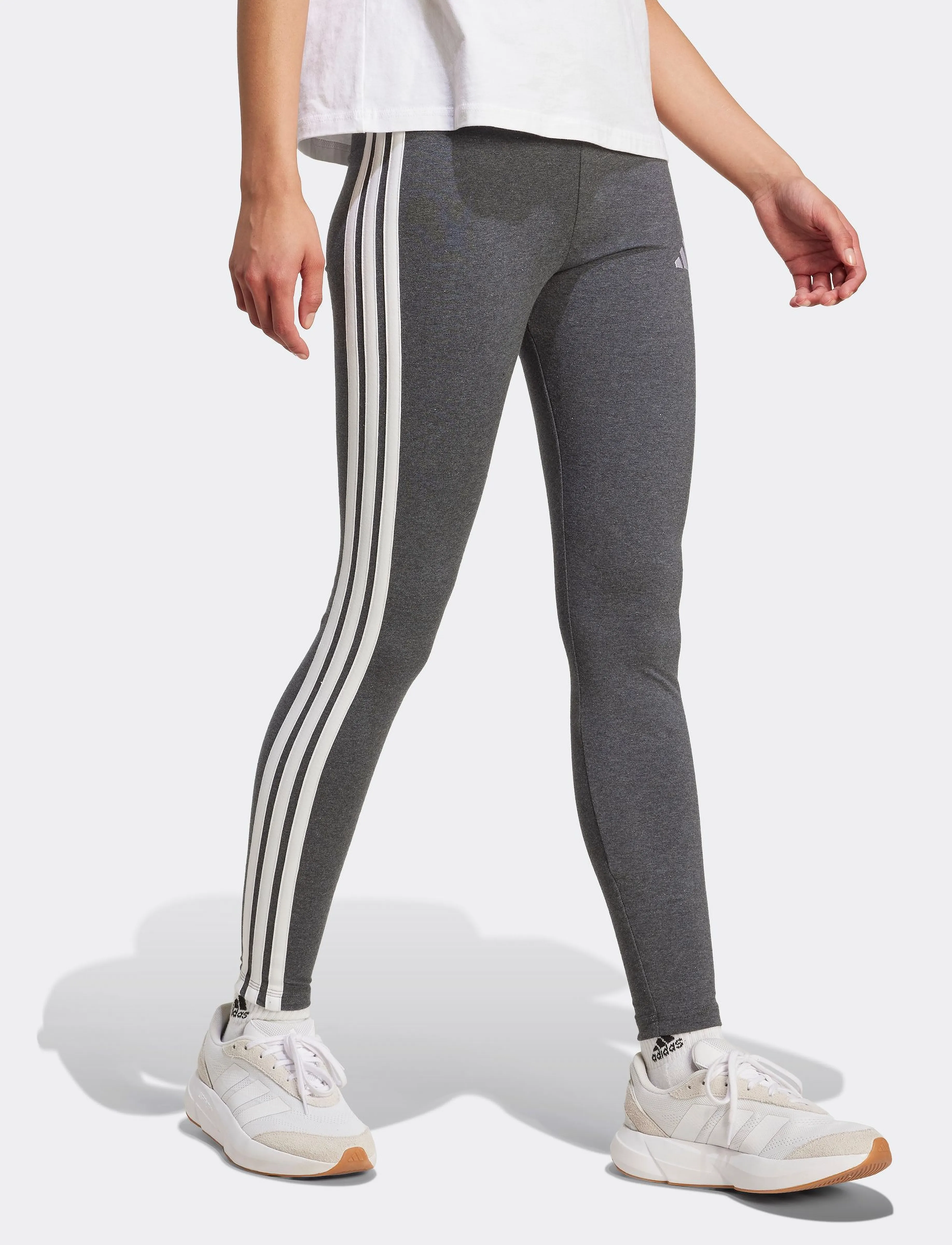 adidas Sportswear - W 3S SJ LEG - fuld længde - dgreyh/white - 4