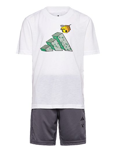 adidas Sportswear LK MC TR SSET - 2-teilige Sets - WHITE / white