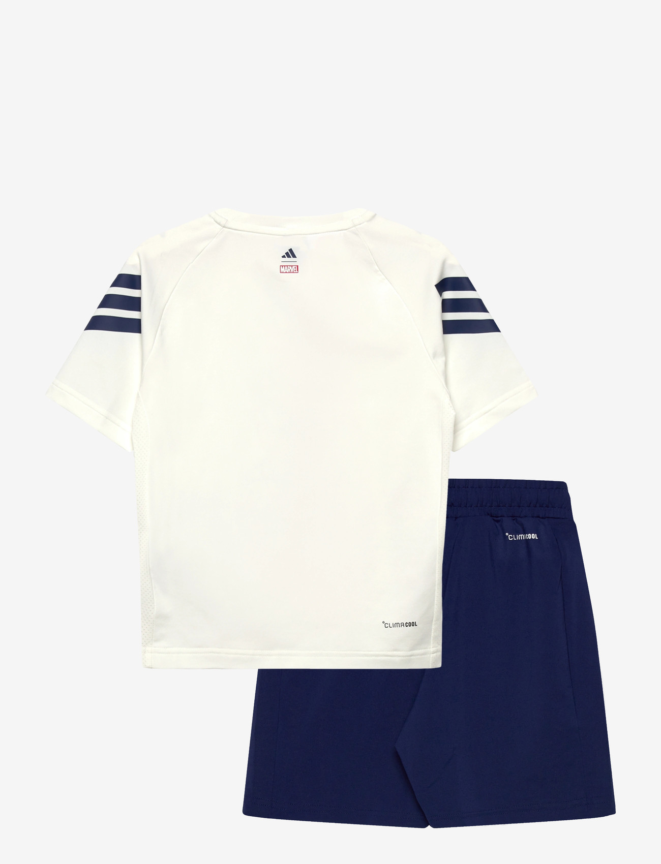 adidas Sportswear - LK MRVL SM TSET - matchende sæt - owhite/dkblue - 1