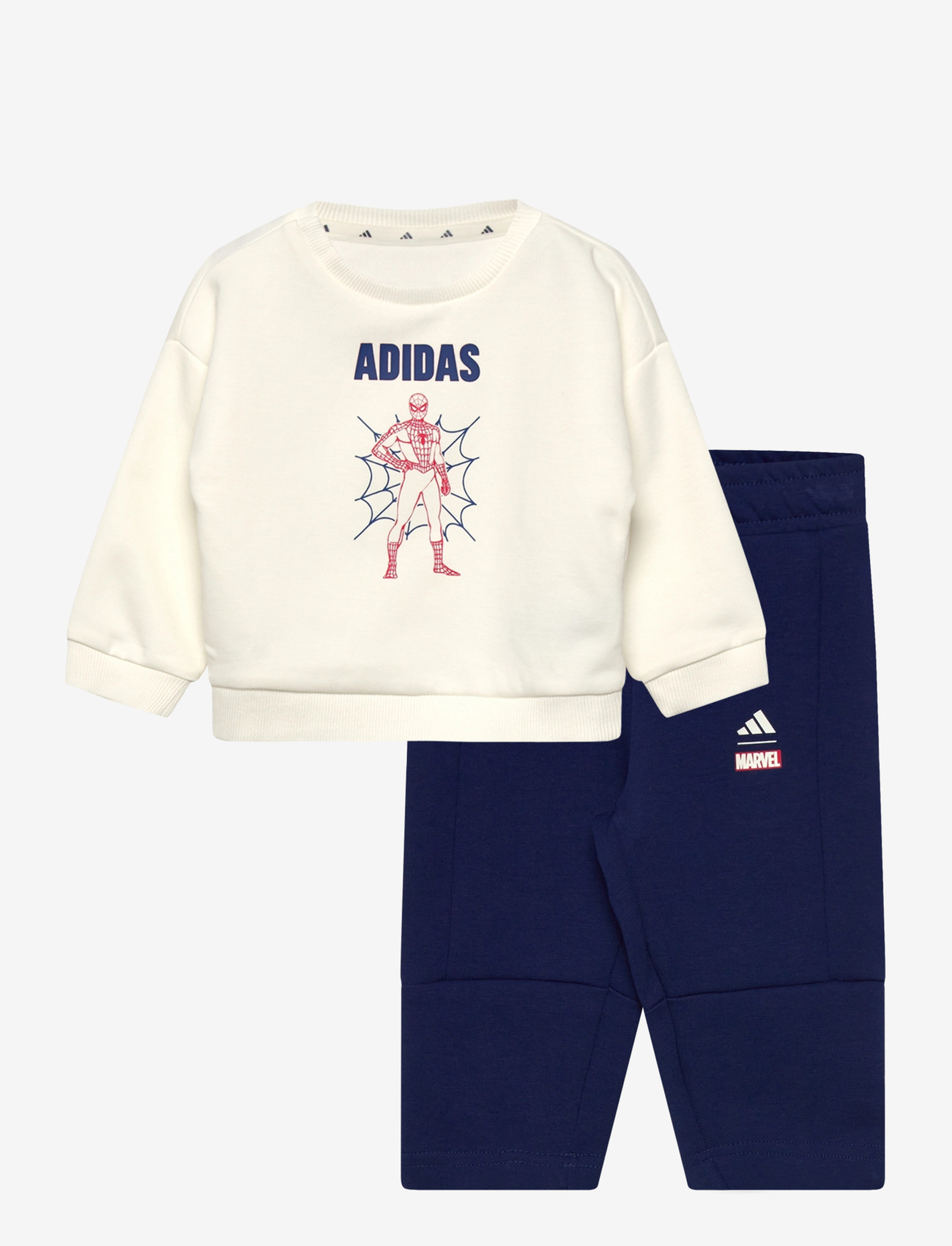 adidas Sportswear - I MRVL SM JOG - tracksuits & 2-piece sets - owhite/dkblue - 0