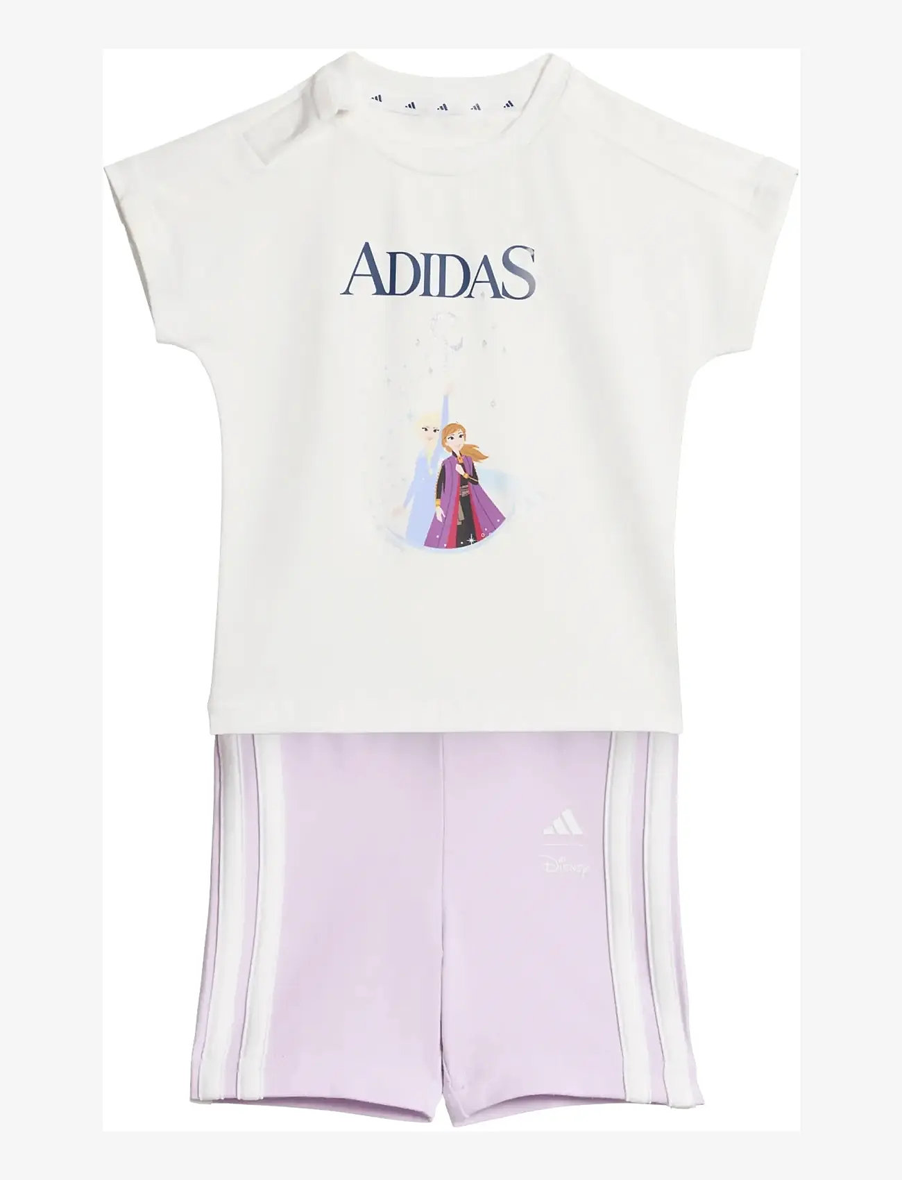 adidas Sportswear - I DY FRO T SET - matchende sæt - white/dkblue - 0