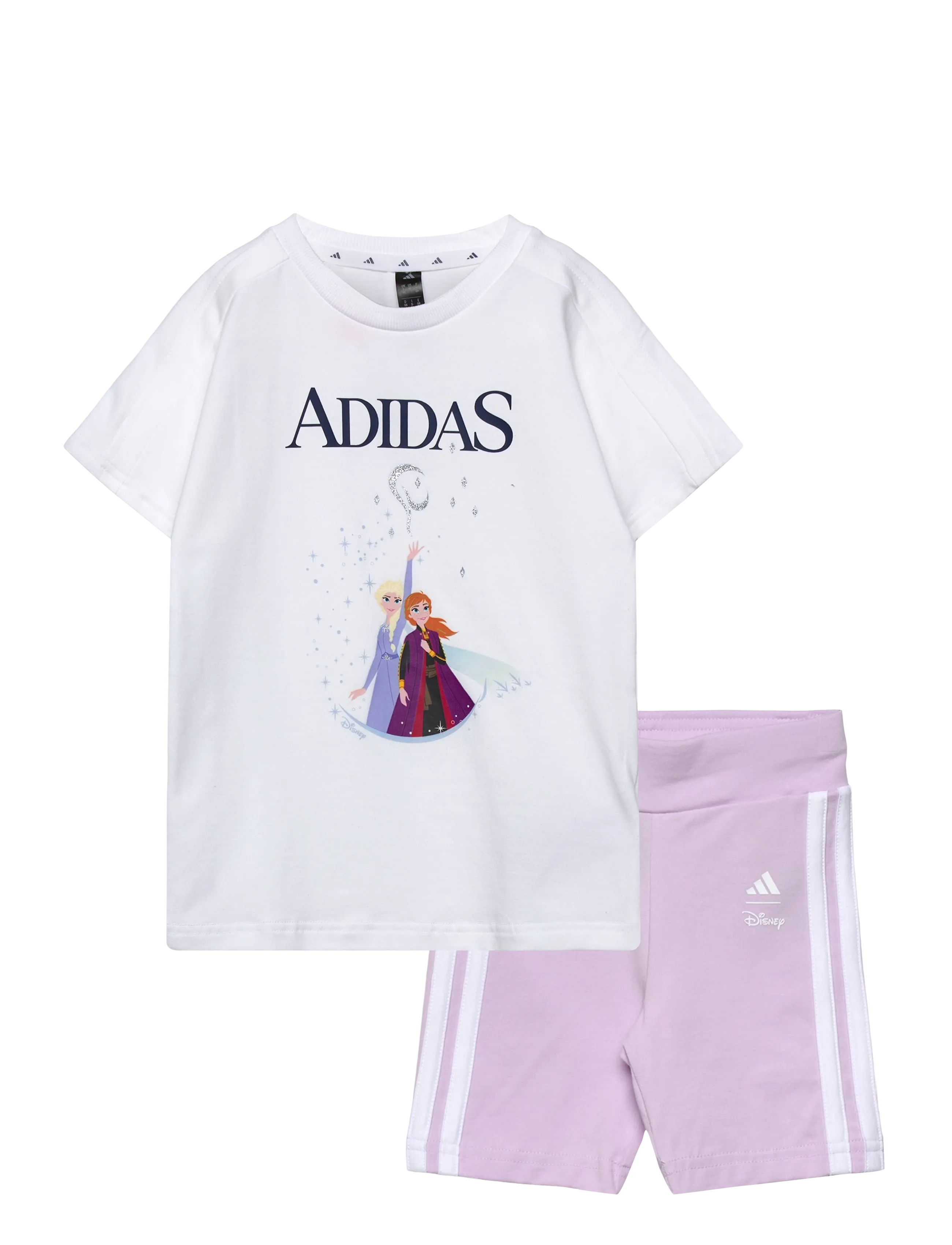 adidas Sportswear I DY FRO T SET - Shop by age - WHITE/DKBLUE / white