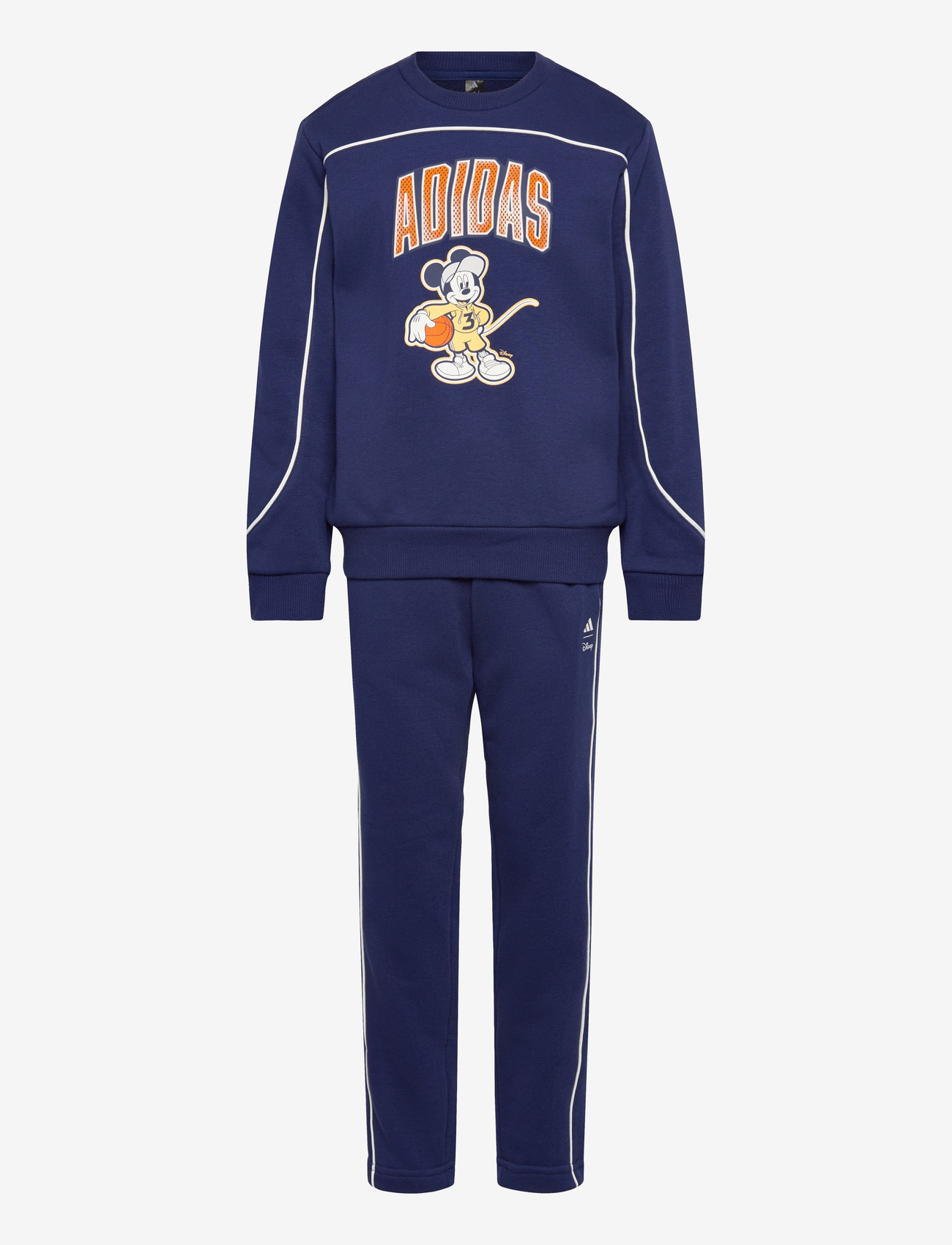 adidas Sportswear - LK DY MM JOG - treniņtērpi un divdaļīgi komplekti - dkblue/puor/owhite - 0