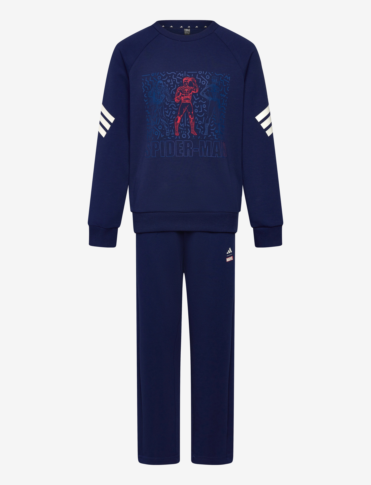 adidas Sportswear - LK MRVL SM JOG - joggingsæt & matchende sæt - dkblue/owhite - 0