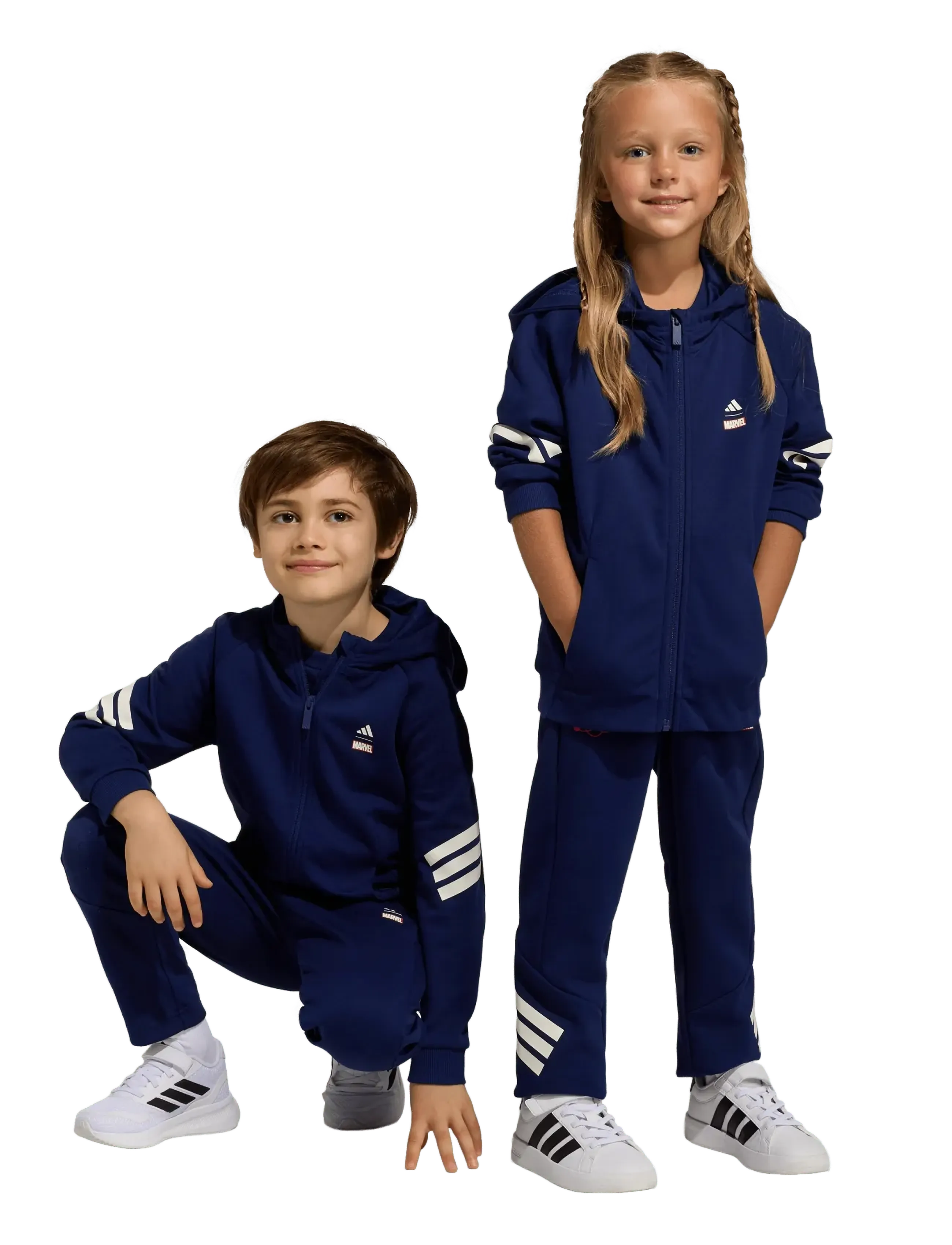 adidas Sportswear - LK MRVL SM PNT - joggingbuxur - dkblue/owhite - 5