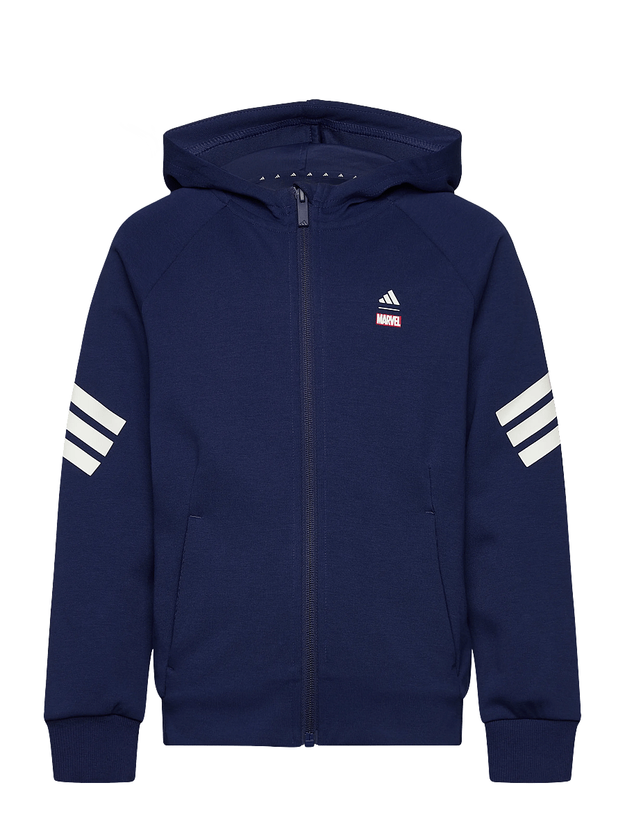 adidas Sportswear - LK MRVL SM TT - kapuzenpullover - dkblue/owhite - 1