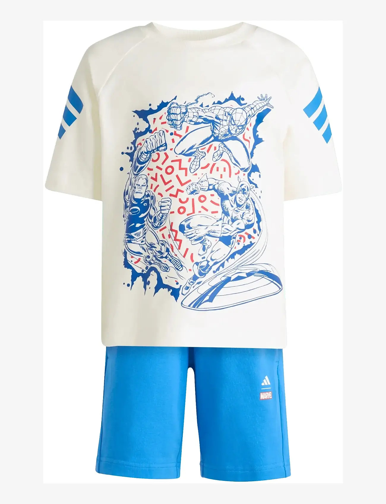 adidas Sportswear - LK MRVL AV TSET - matchende sæt - owhite/rayblu - 1