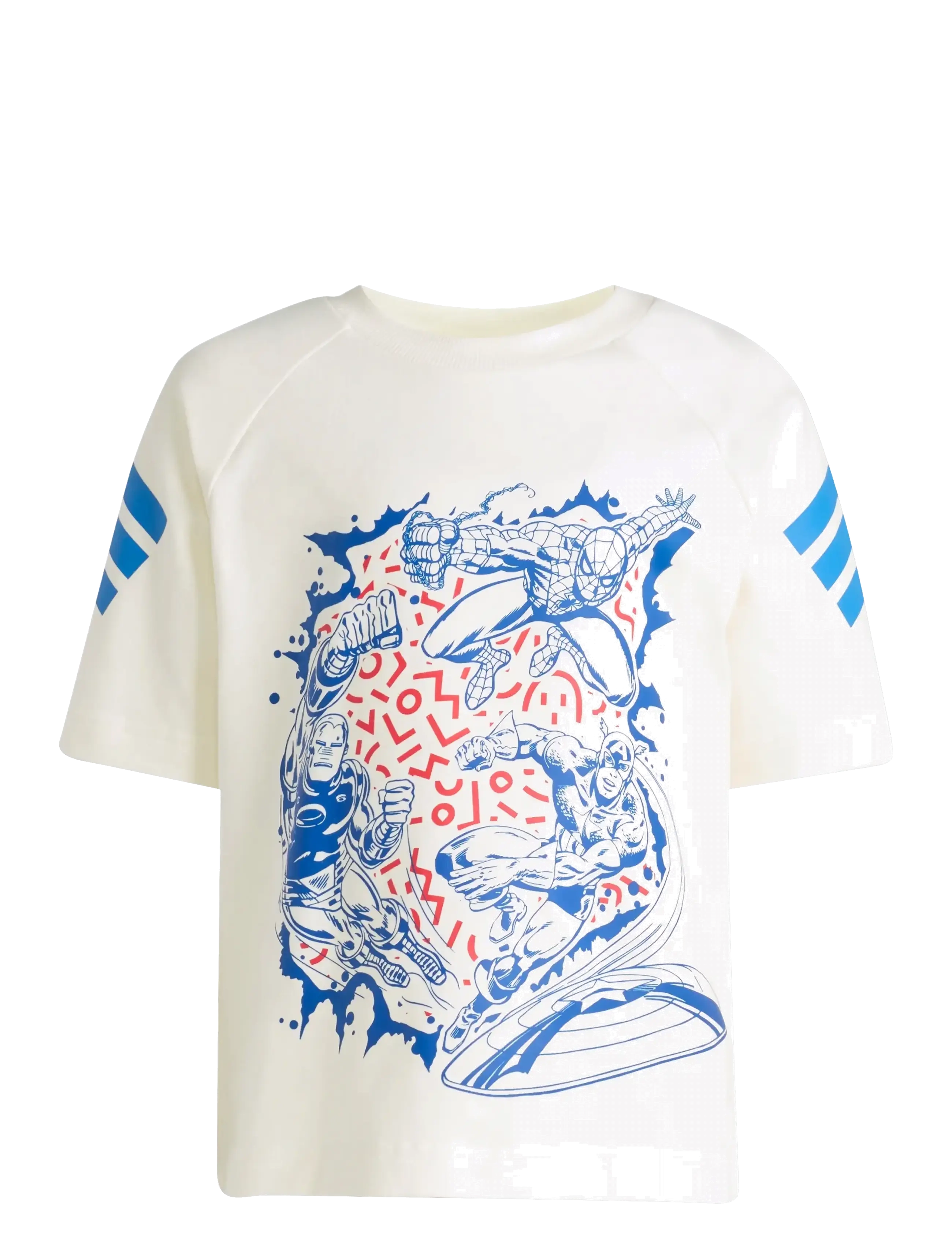 adidas Sportswear - LK MRVL AV TSET - 2-piece sets - owhite/rayblu - 3
