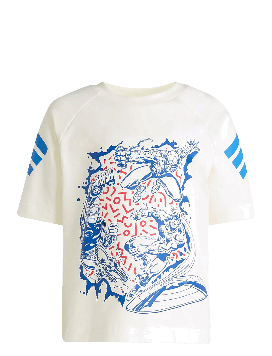 adidas Sportswear - LK MRVL AV TSET - kaksiosaiset setit - owhite/rayblu - 3