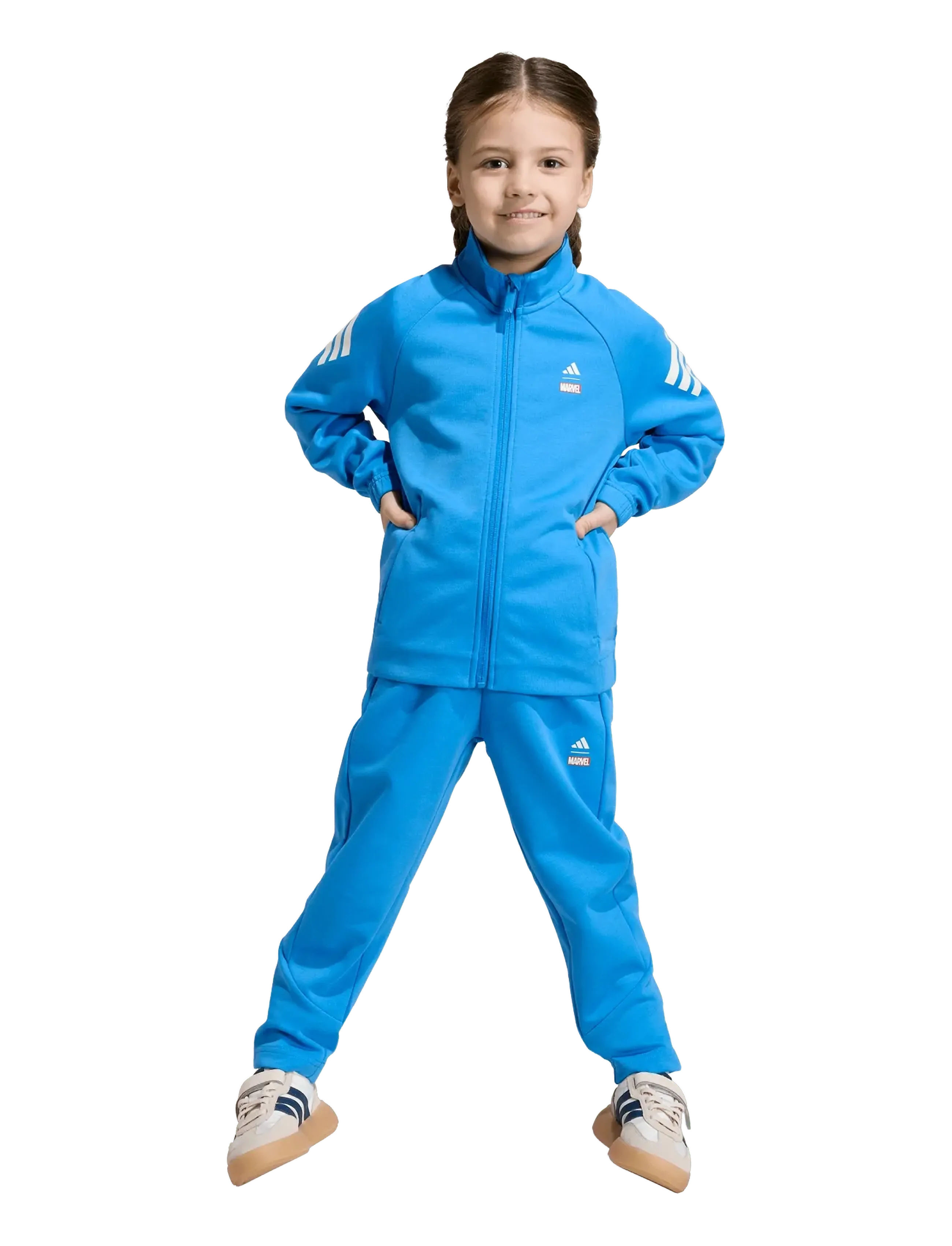 adidas Sportswear - LK MRVL AV TS - trainingsanzug - rayblu/owhite - 4
