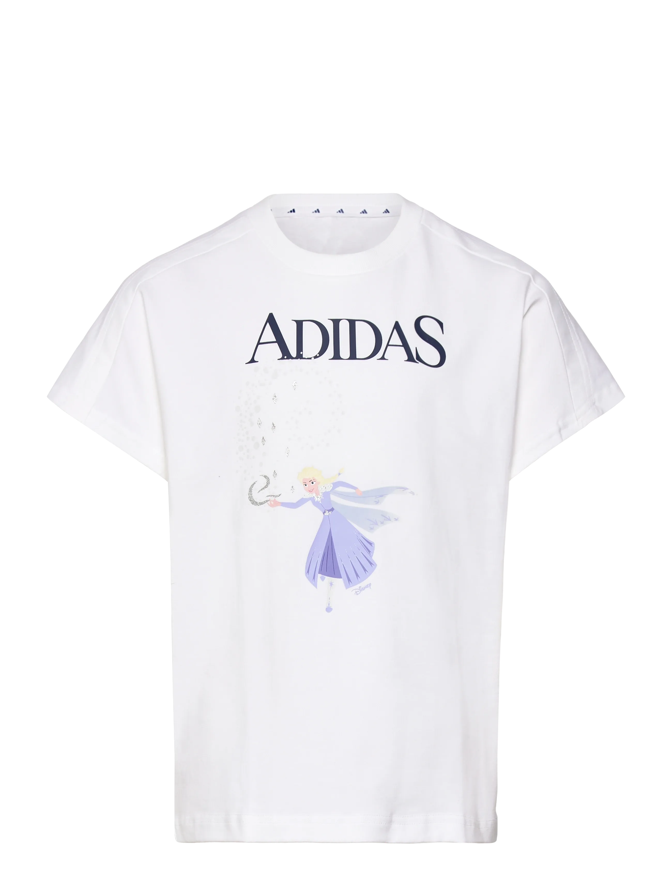 adidas Sportswear LG DY FRO T - adidas - WHITE/DKBLUE / white