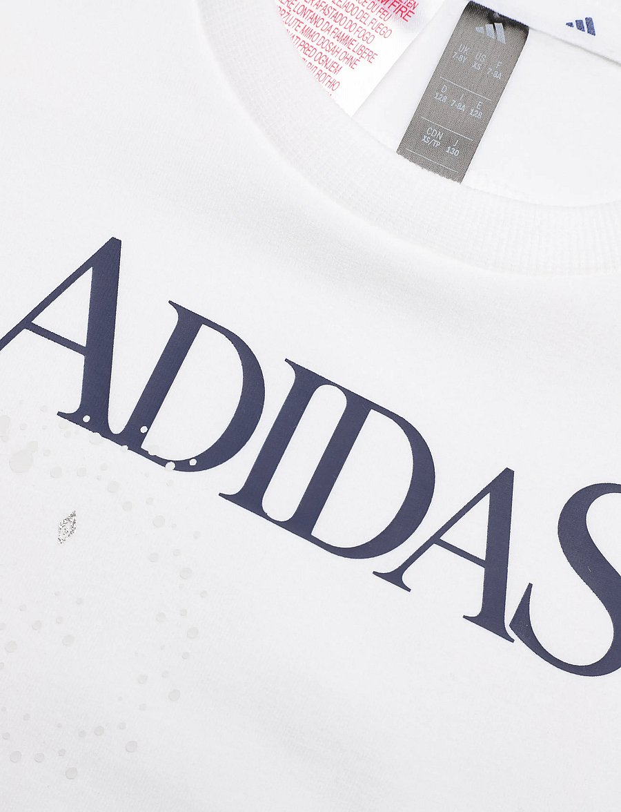 adidas Sportswear - LG DY FRO T - sportoberteile - white/dkblue - 2