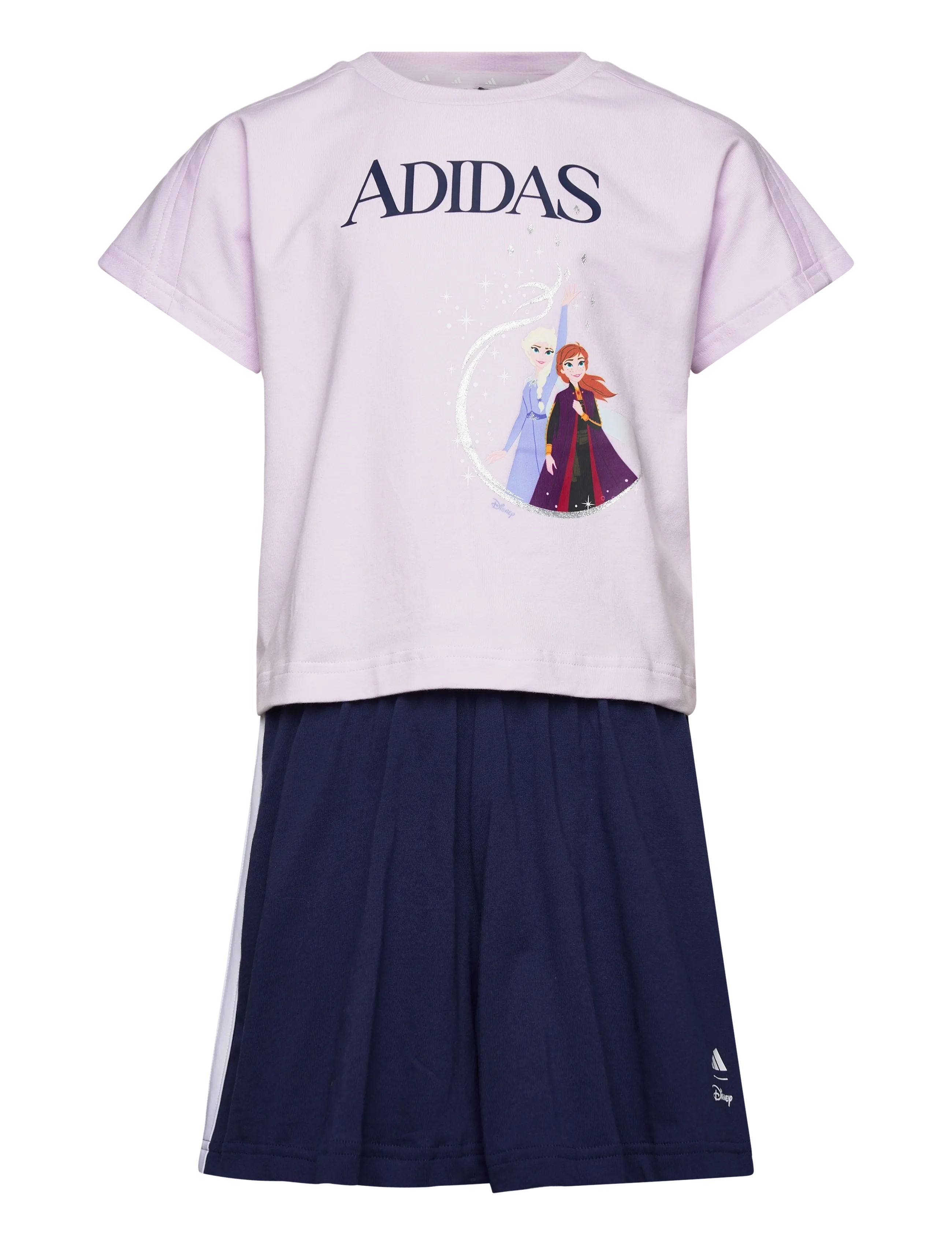 adidas Sportswear LG DY FRO T SET - Kleidung - ICELAV/DKBLUE / multi