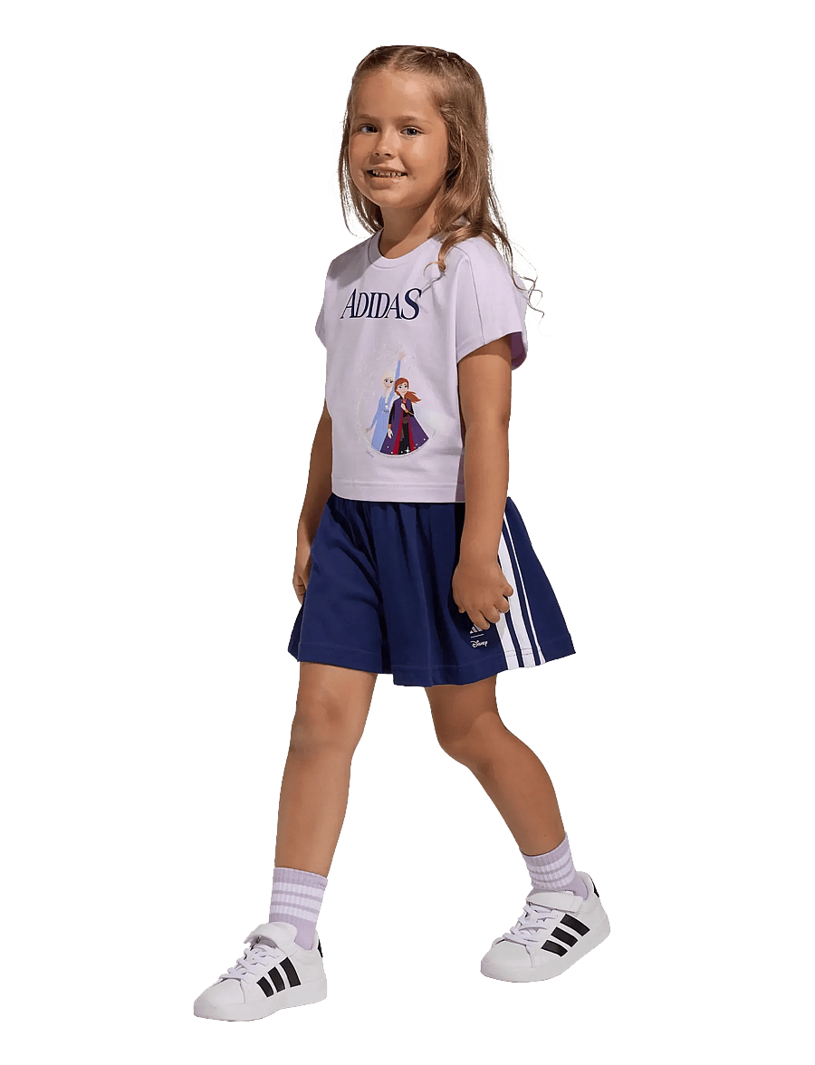 adidas Sportswear - LG DY FRO T SET - 2-teilige sets - icelav/dkblue - 0