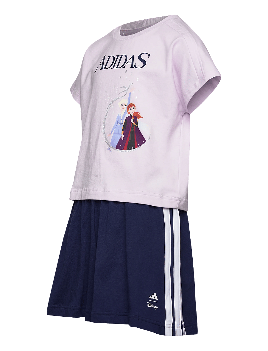 adidas Sportswear - LG DY FRO T SET - 2-teilige sets - icelav/dkblue - 3