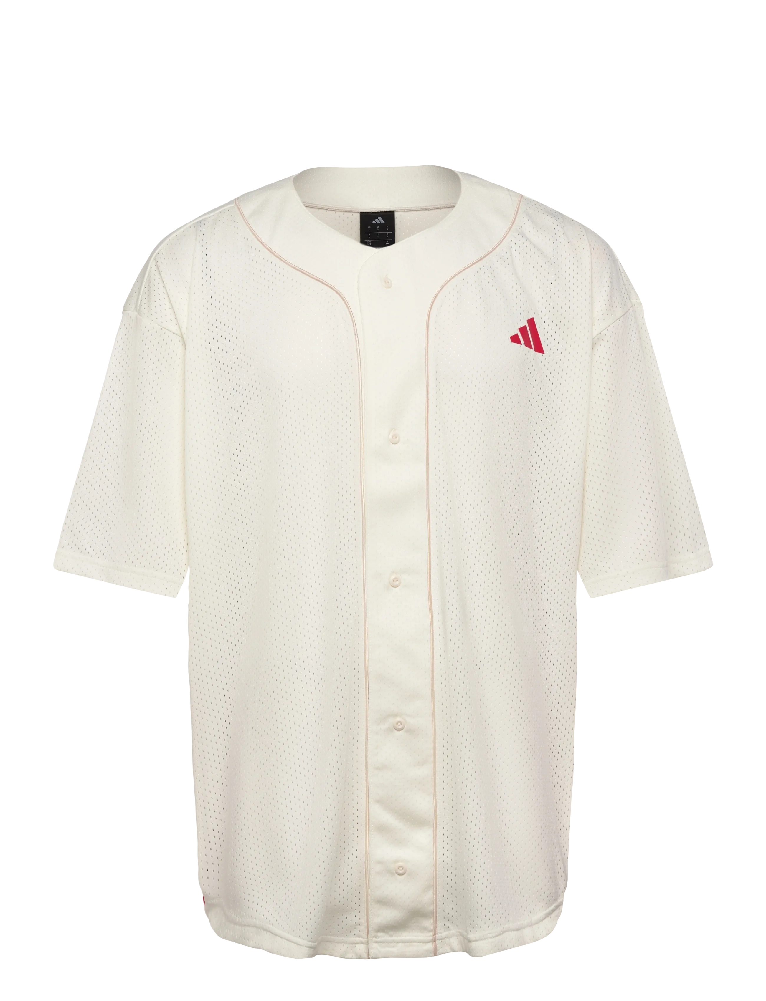adidas Sportswear M Sta Seas Shrt, Mænd, Baseball Skjorte, Cream, Str: XL