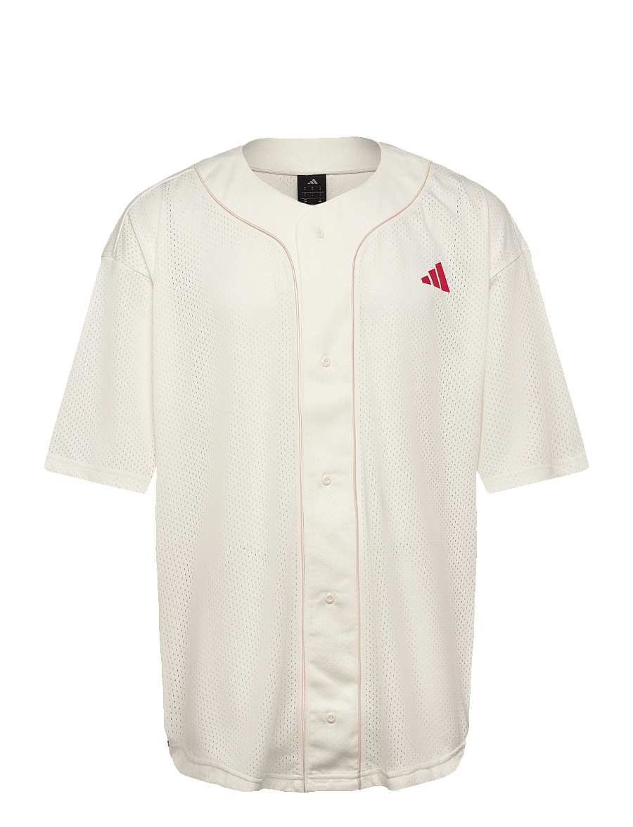 adidas Sportswear - M STA SEAS SHRT - toppe & t-shirts - owhite/crli/purrub - 0