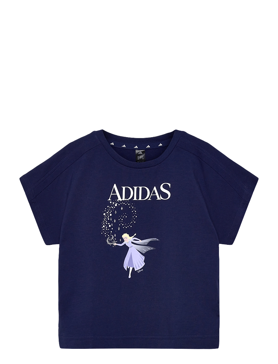 adidas Sportswear - LG DY FRO T - sports tops - dkblue/white - 1