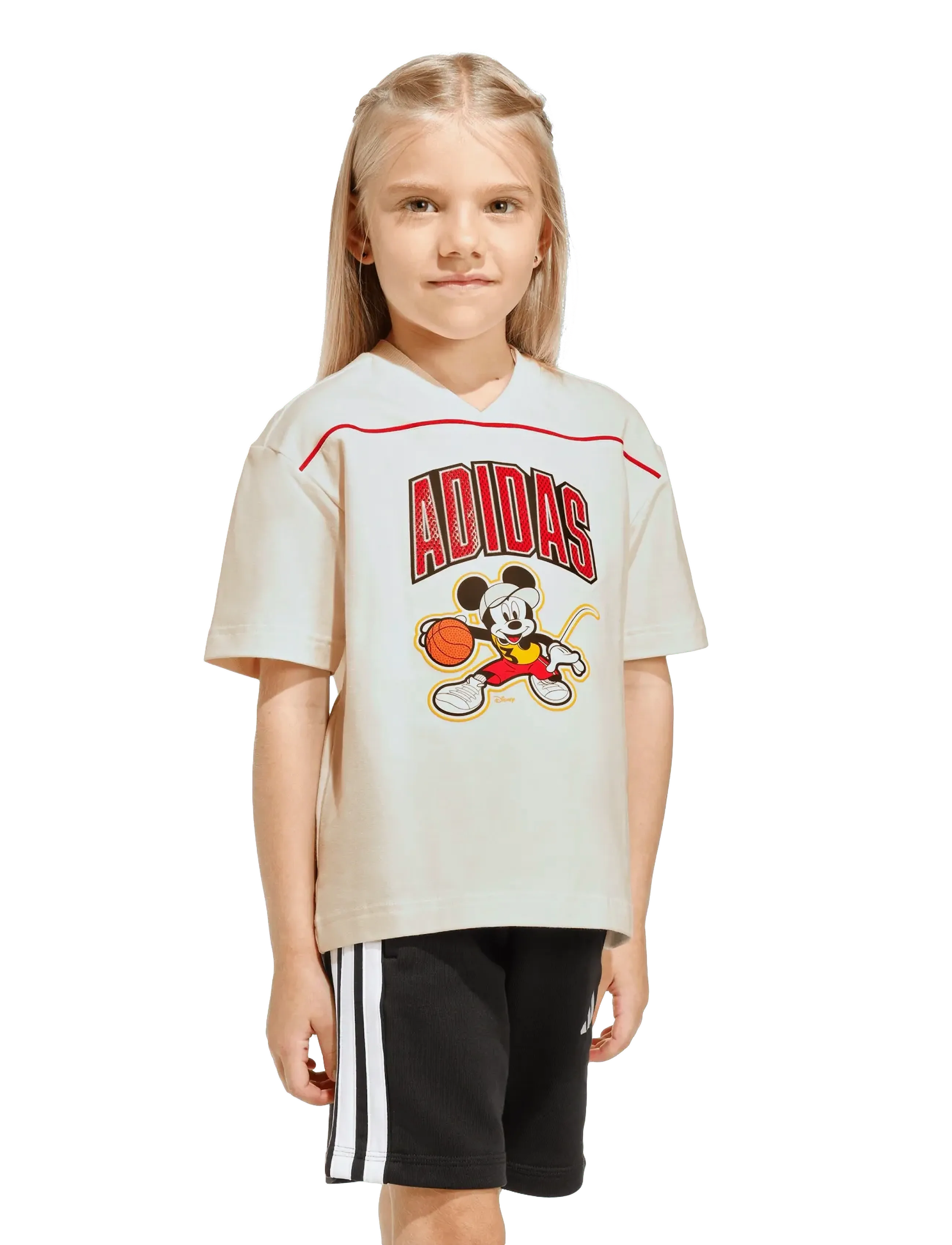 adidas Sportswear - LK DY MM T - t-krekli ar īsām piedurknēm - owhite/purrub/black - 4