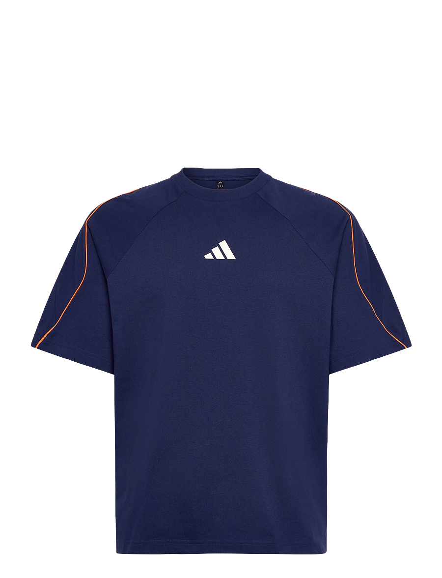 adidas Sportswear - M STADIUM TEE - oberteile & t-shirts - dkblue/puor/owhite - 0