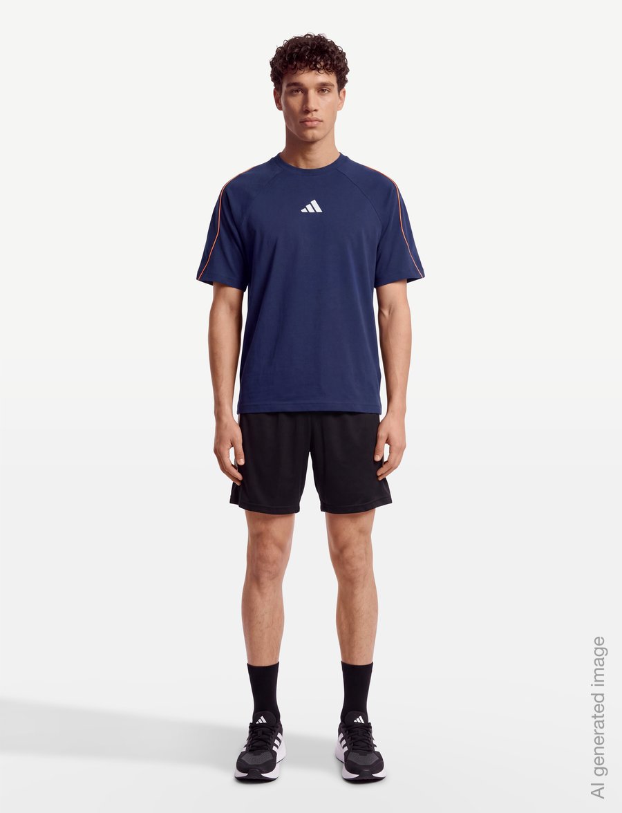 adidas Sportswear - M STADIUM TEE - t-shirts - dkblue/puor/owhite - 0