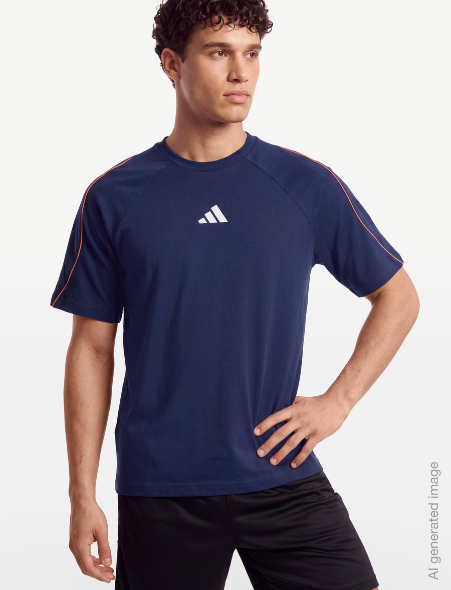 adidas Sportswear - M STADIUM TEE - t-shirts - dkblue/puor/owhite - 3