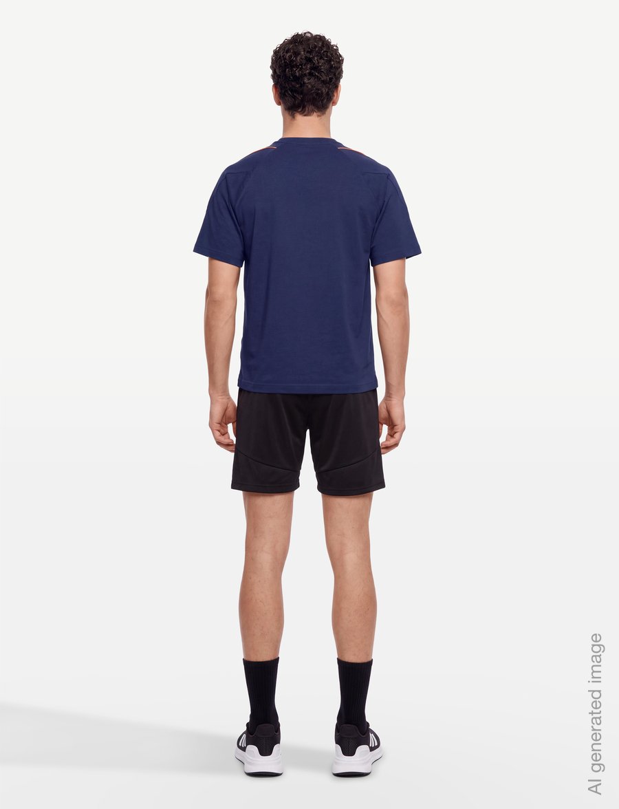 adidas Sportswear - M STADIUM TEE - t-shirts - dkblue/puor/owhite - 4