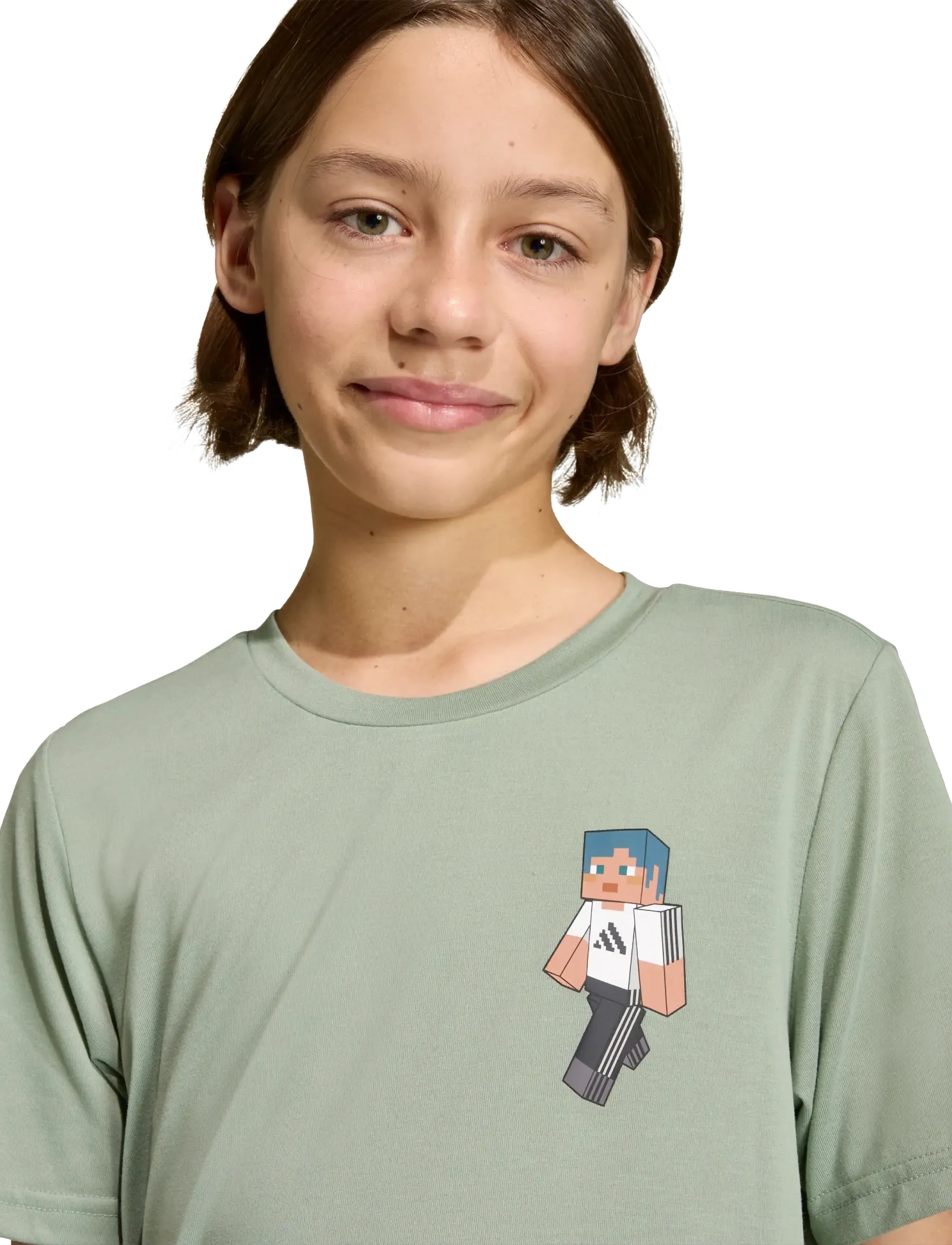 adidas Sportswear - J MC TR TEE - short-sleeved t-shirts - silgrn - 4