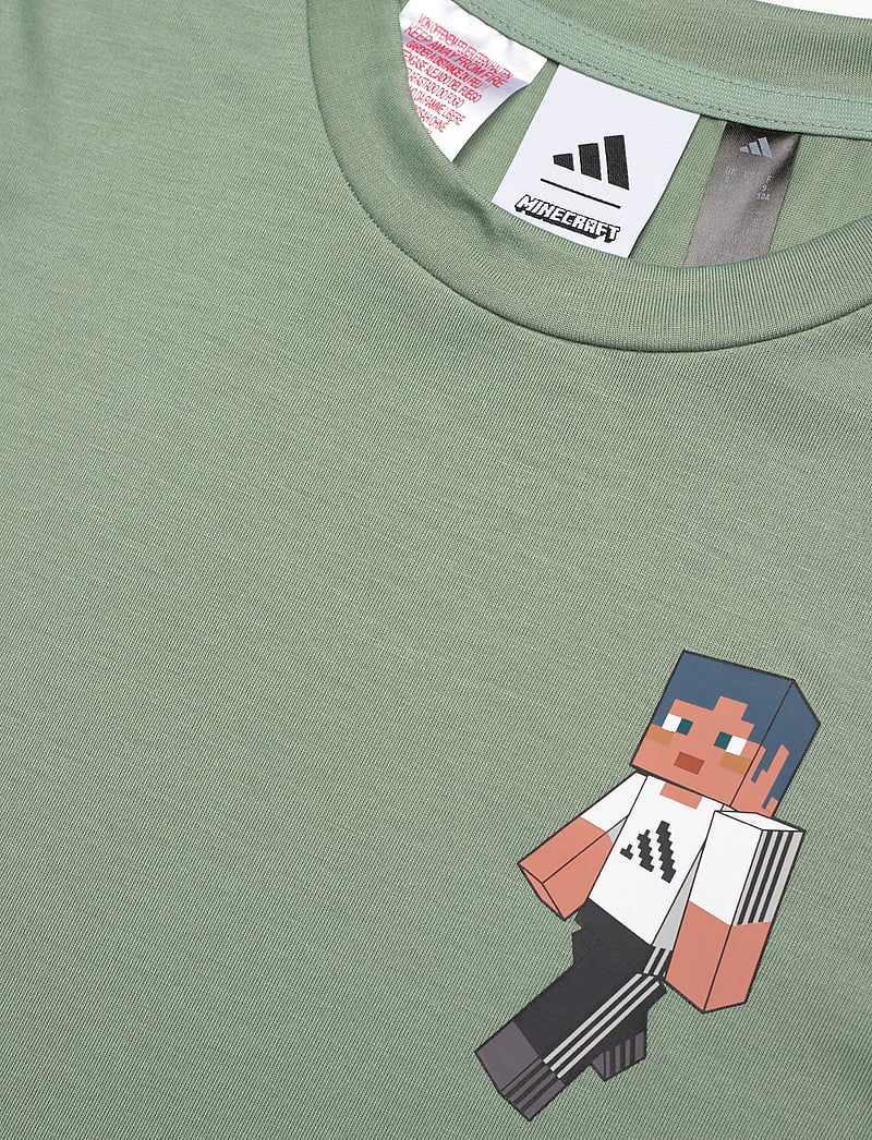 adidas Sportswear - J MC TR TEE - kortärmade t-shirts - silgrn - 2