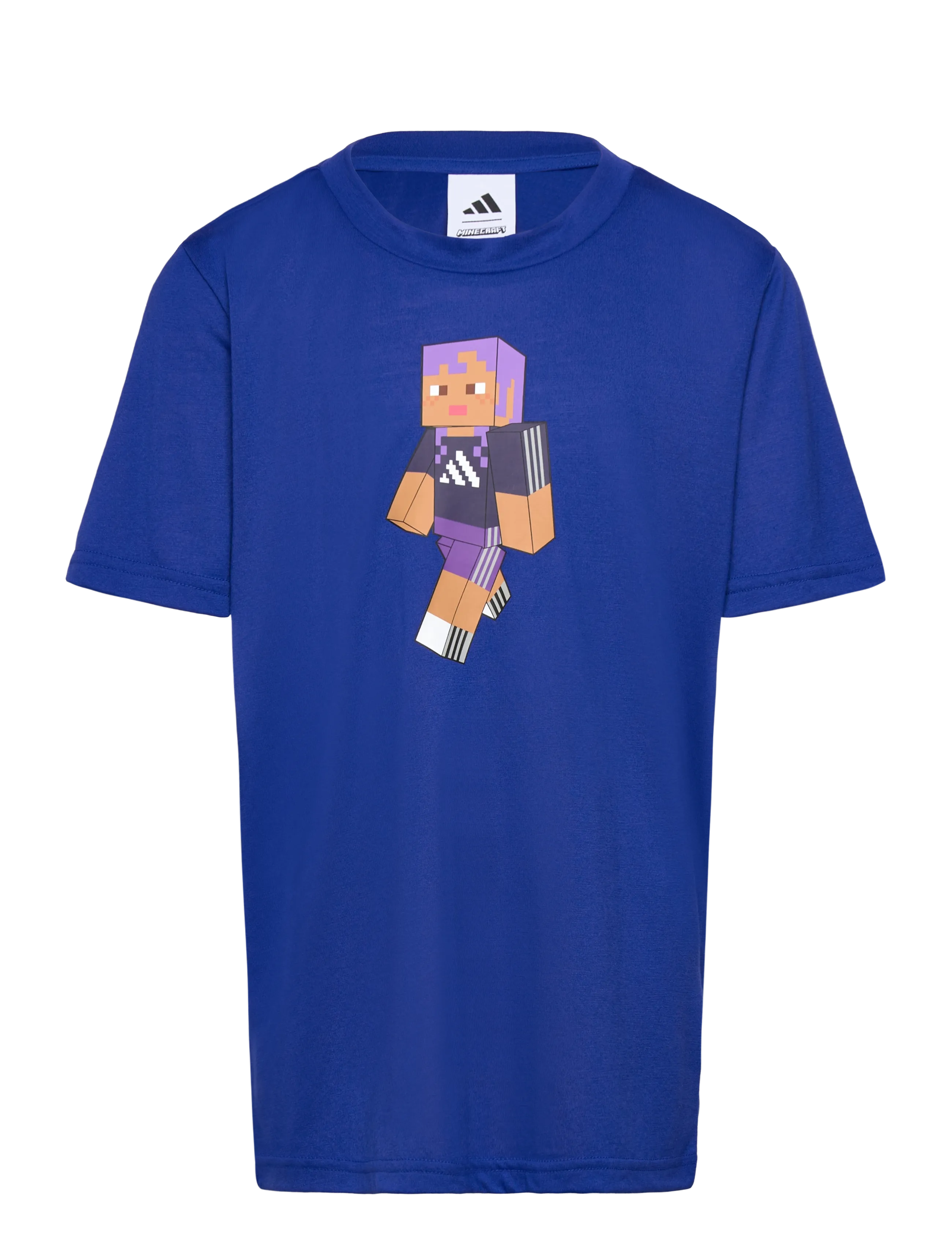 adidas Sportswear Lk Mc Tr Tee, Børn, Børne Minecraft T-shirt, Blå, Str: 98