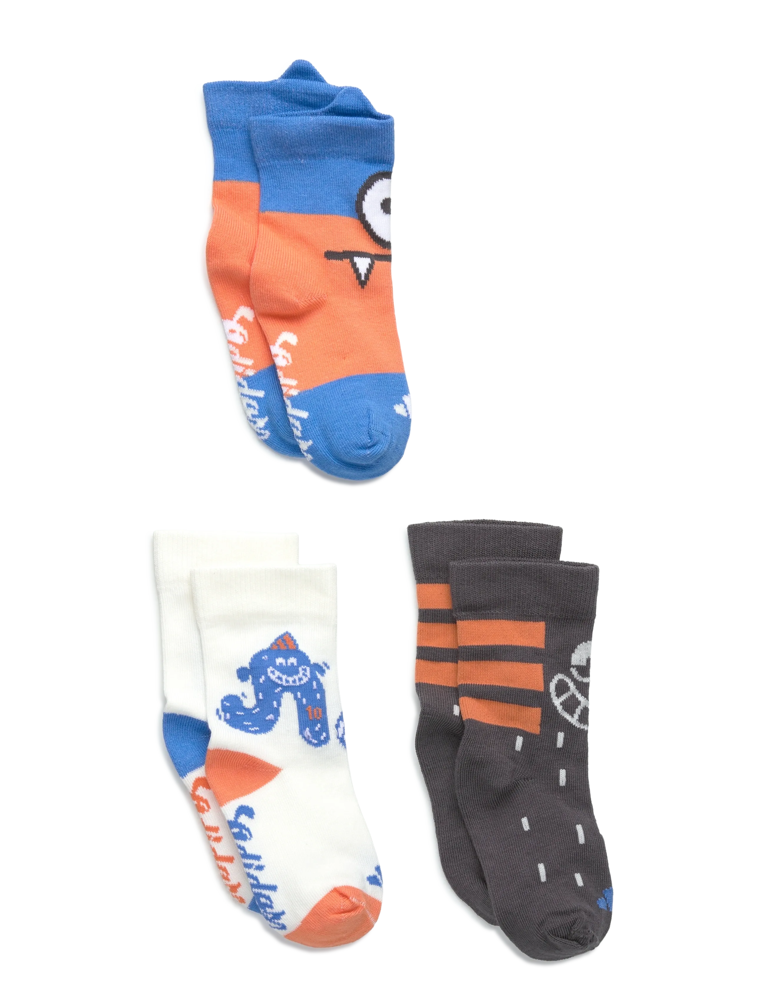 adidas Sportswear LK TRNSTR 3PP - Strumpor - RAYBLU/GRESIX/OWHITE / multi