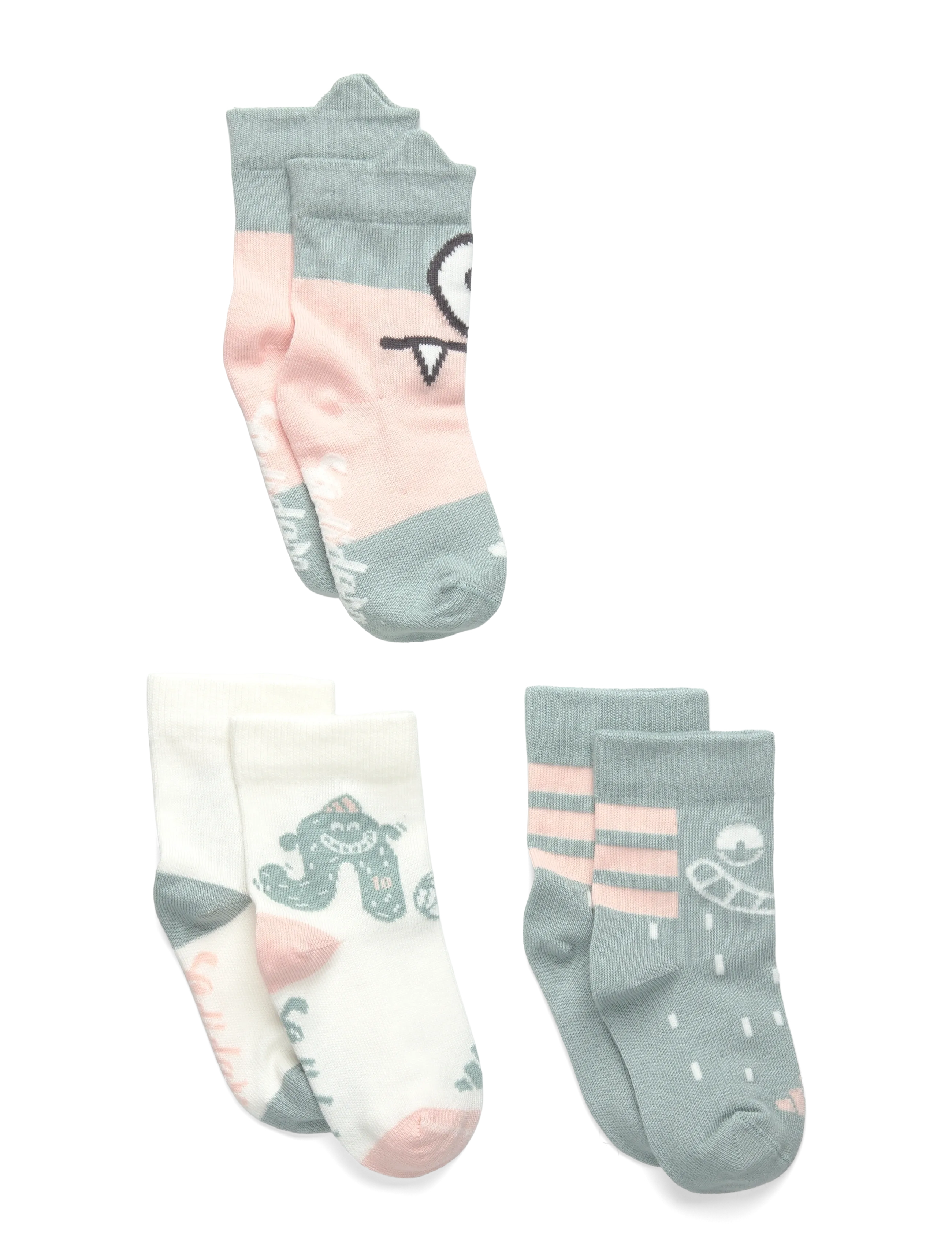 adidas Sportswear LK TRNSTR 3PP - Strømper - WOSA/GRESIX/OWHITE / multi