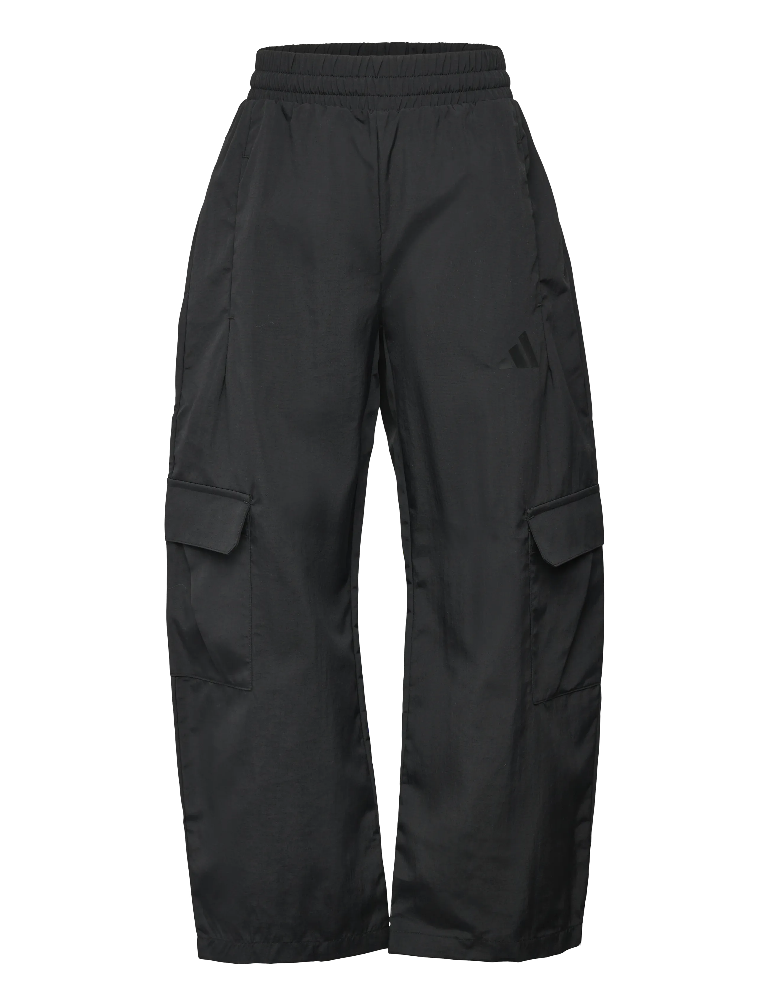 adidas Sportswear J FI CARGO PT - Cargobukser - BLACK/BLACK / black
