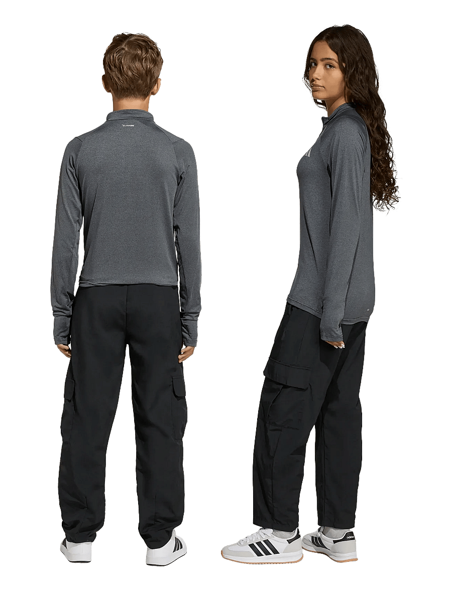 adidas Sportswear - J FI CARGO PT - cargohosen - black/black - 4