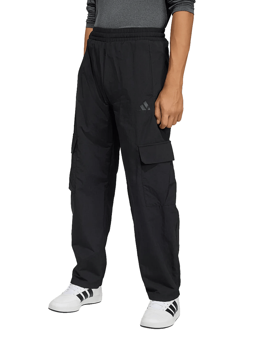 adidas Sportswear - J FI CARGO PT - cargohosen - black/black - 5