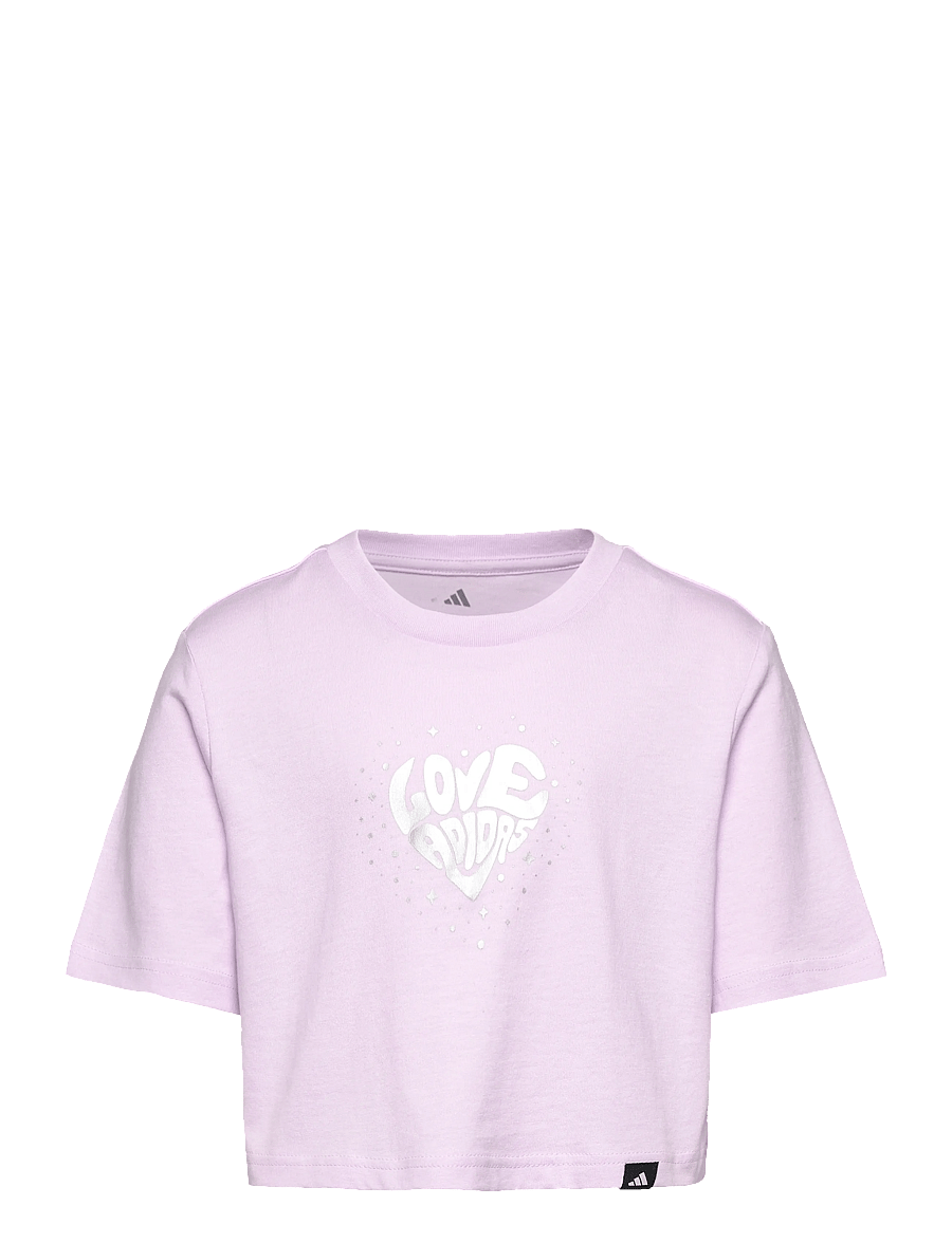 adidas Sportswear - JG GLAM T - kortærmede t-shirts - icelav - 1