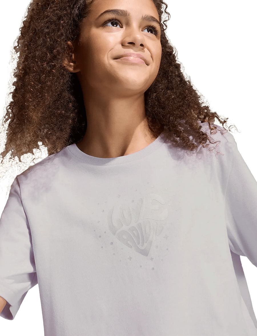 adidas Sportswear - JG GLAM T - kortærmede t-shirts - icelav - 4