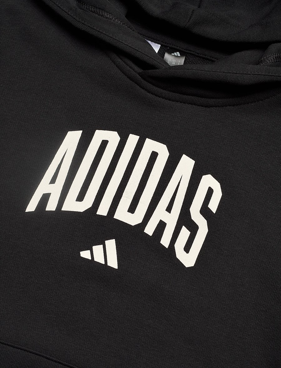 adidas Sportswear - J COLLEG HD - huvtröjor - black - 2