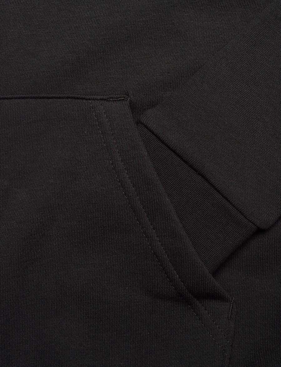 adidas Sportswear - J COLLEG HD - huvtröjor - black - 3