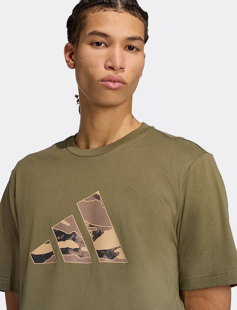adidas Sportswear - M CAMO LOGO T - t-shirts - olistr - 5