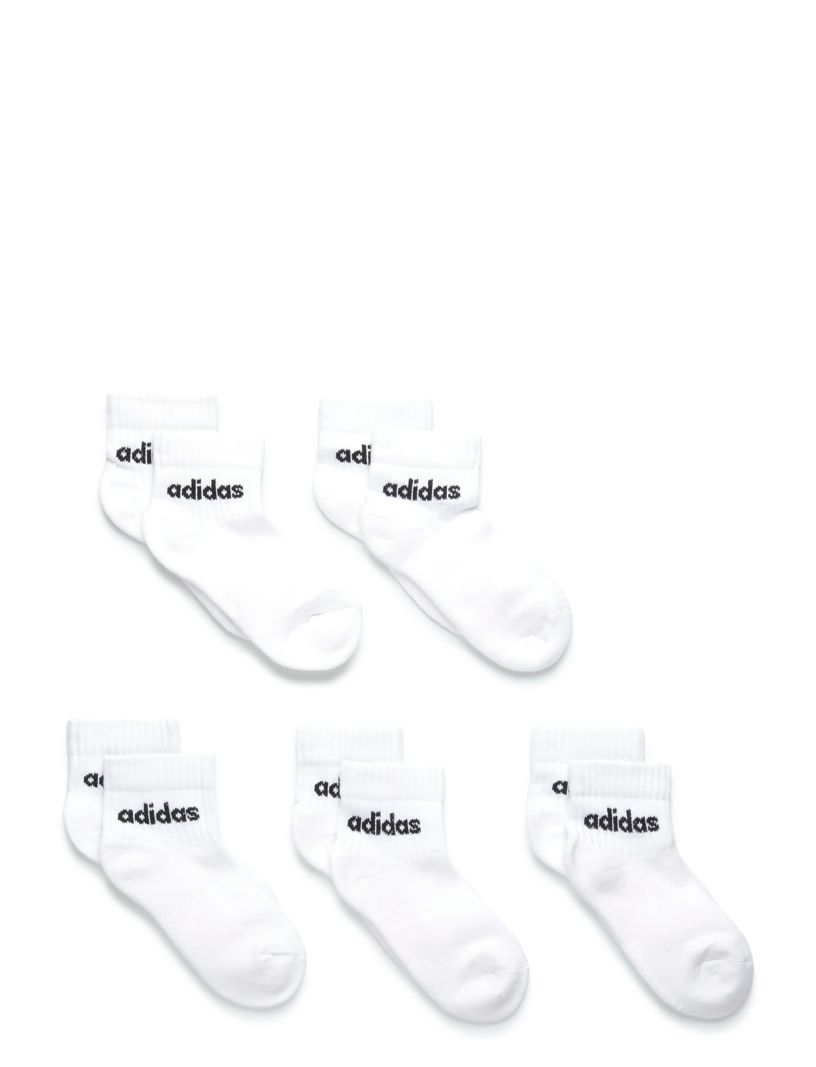 adidas Sportswear - KIDS LIN ANK 5P - strümpfe - white/white/white/whi - 0