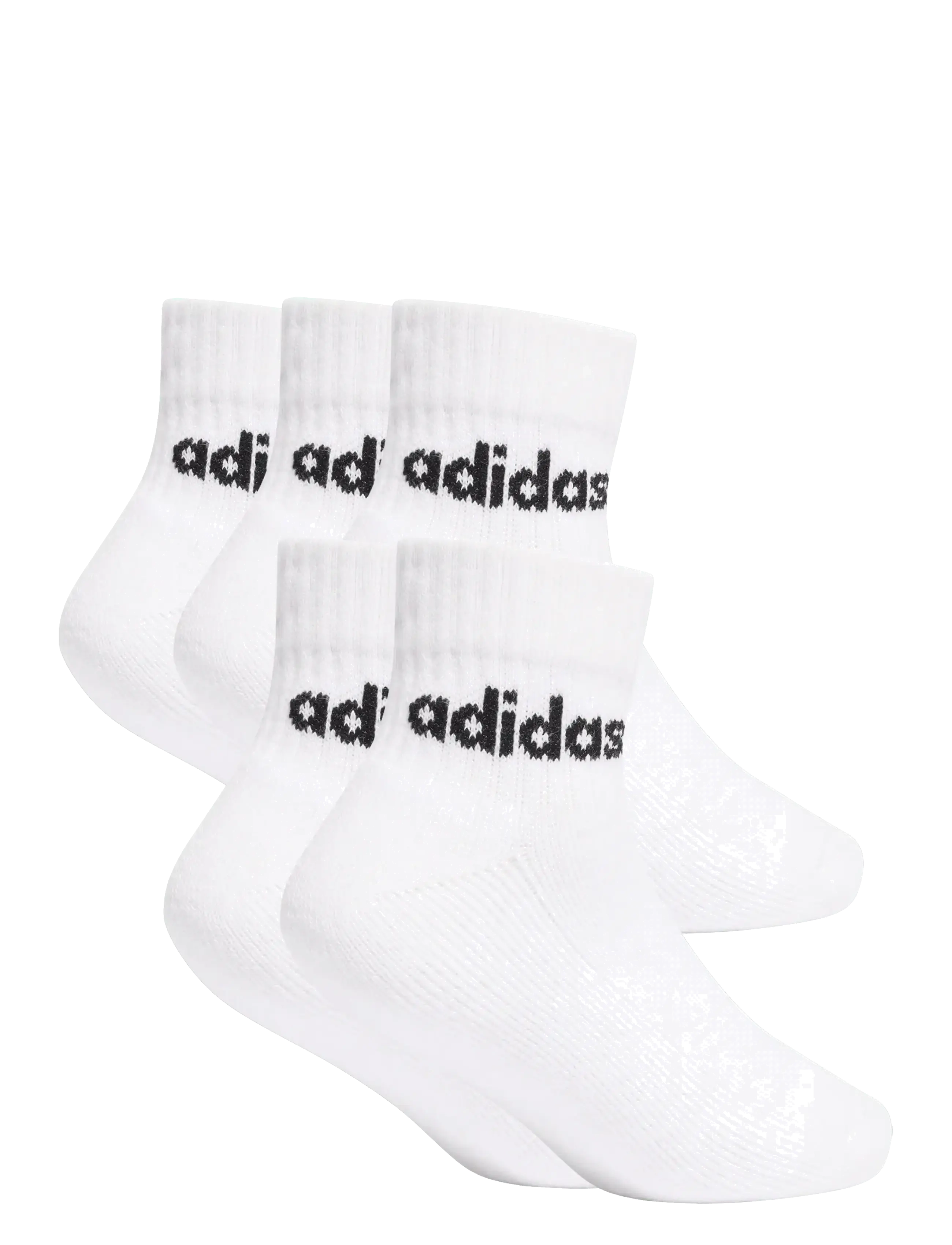 adidas Sportswear - KIDS LIN ANK 5P - strümpfe - white/white/white/whi - 1