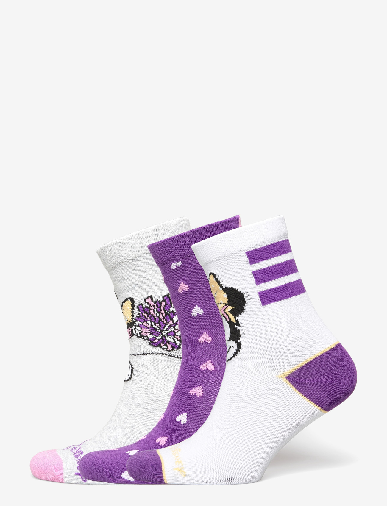 adidas Sportswear - LK DY MI 3PP - strømper - white/actpur/lgreyh - 0