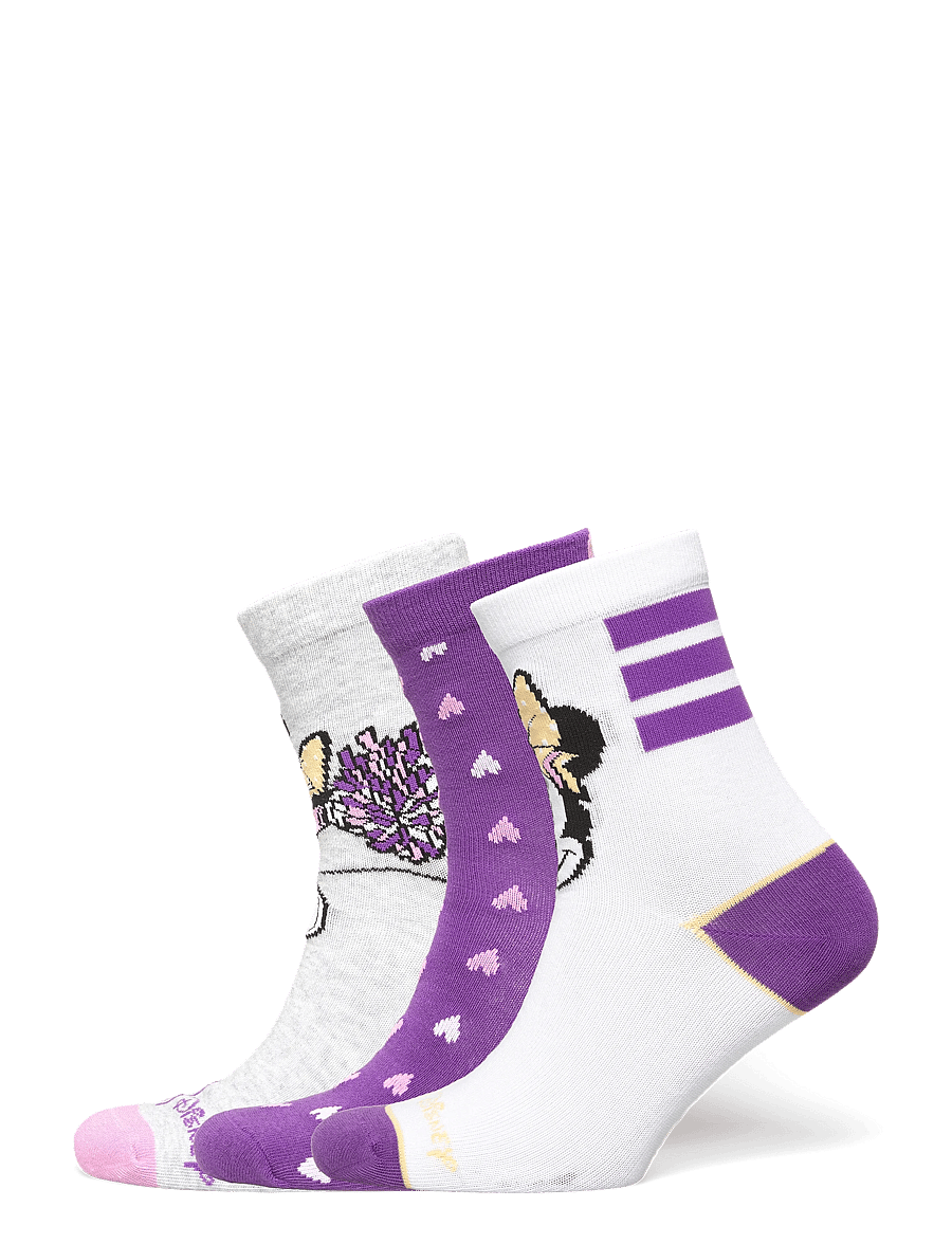 adidas Sportswear - LK DY MI 3PP - strumpor - white/actpur/lgreyh - 0