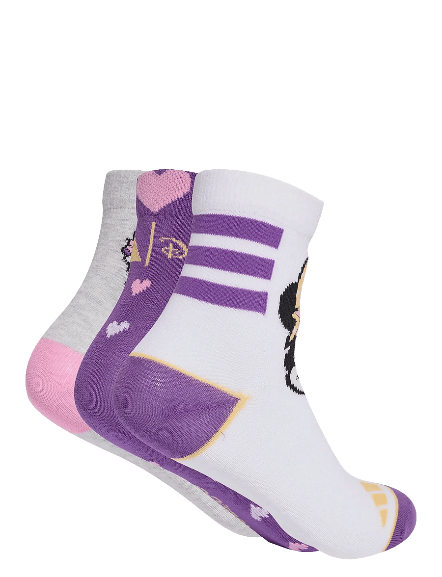 adidas Sportswear - LK DY MI 3PP - strumpor - white/actpur/lgreyh - 1