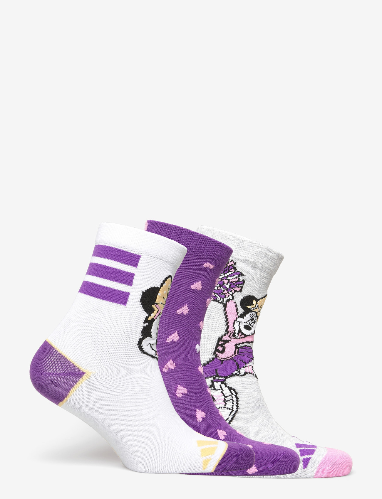 adidas Sportswear - LK DY MI 3PP - strømper - white/actpur/lgreyh - 1