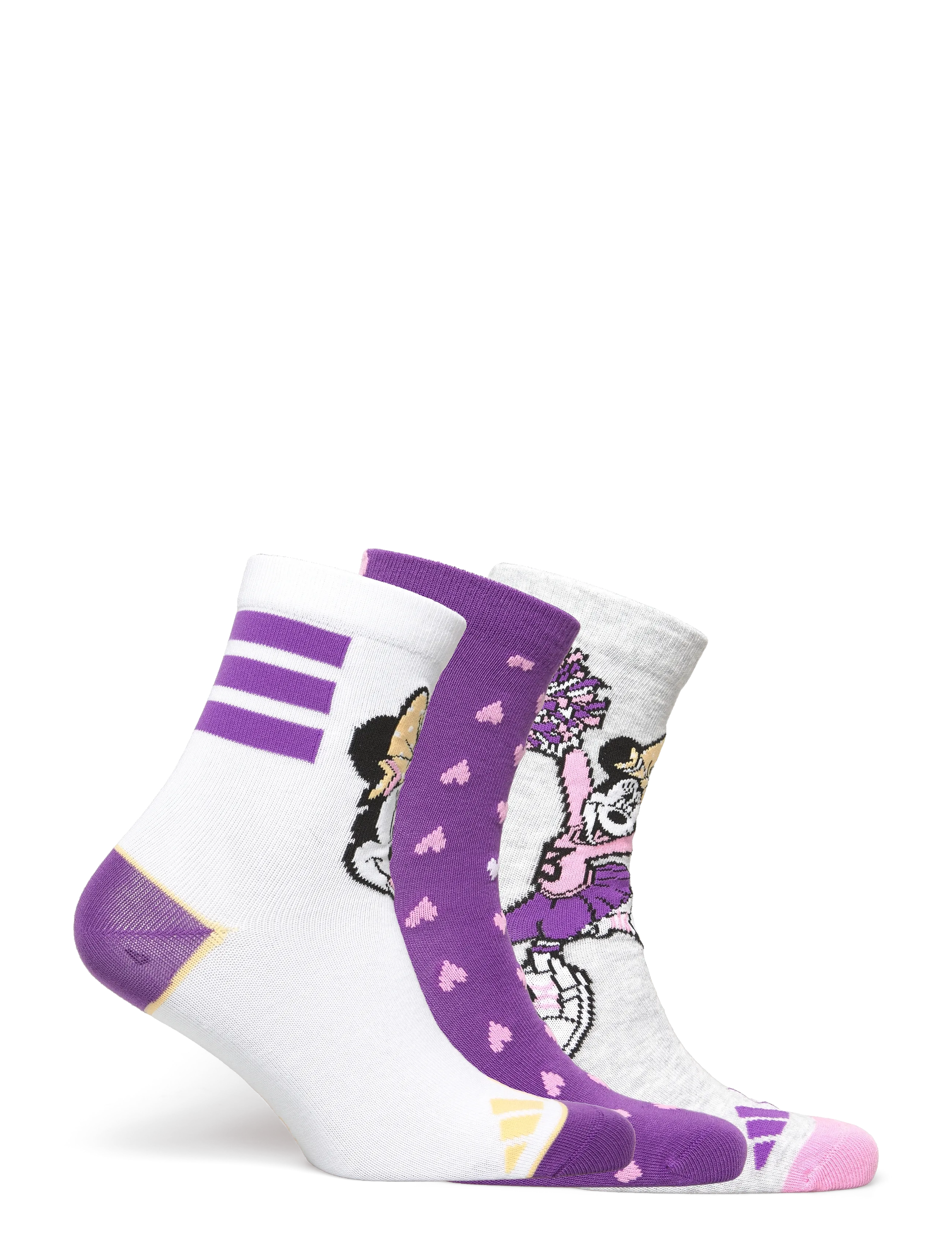 adidas Sportswear - LK DY MI 3PP - strømper - white/actpur/lgreyh - 4